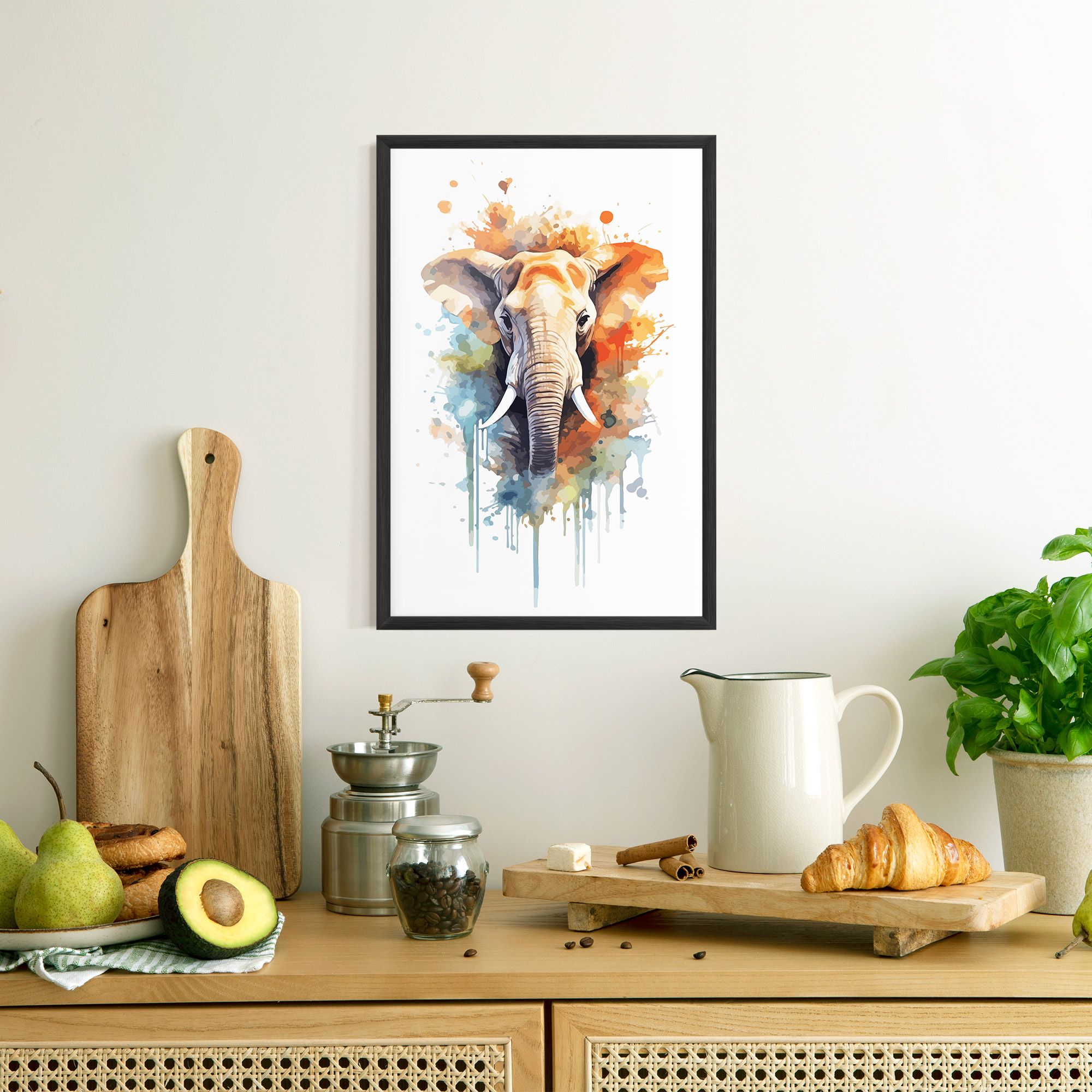 Safari Animal Art mockup 8