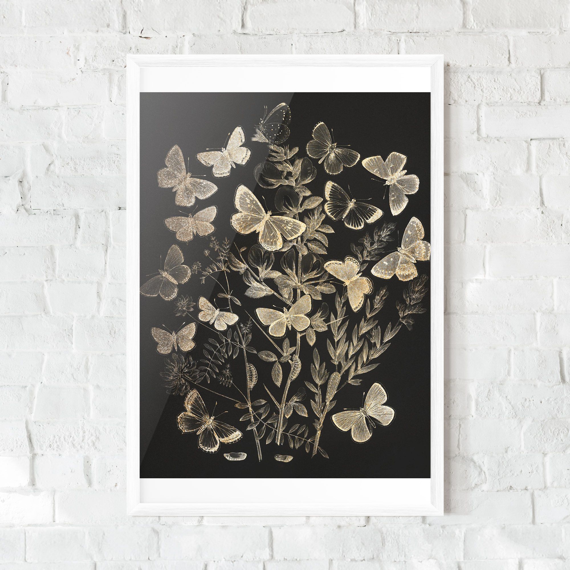 Grey Butterflies mockup 0