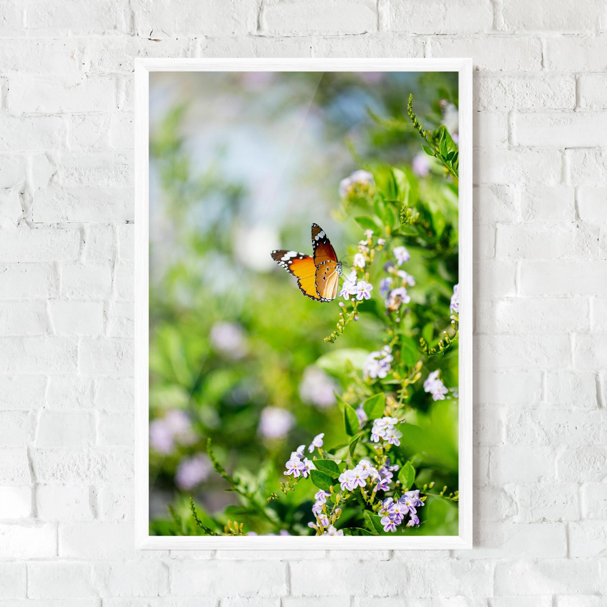 Keretezett Poszter Little Orange Elephant mockup 0