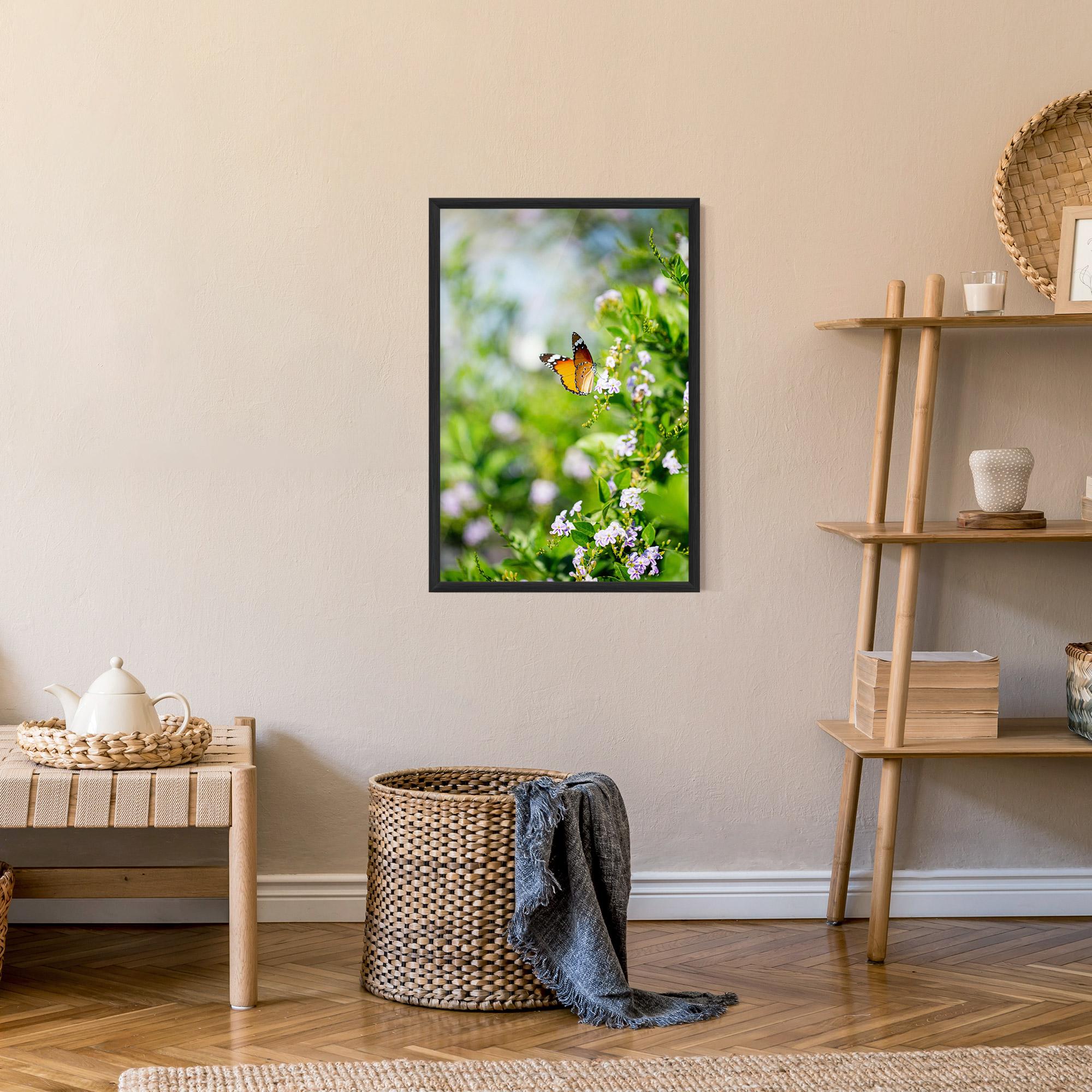 Keretezett Poszter Little Orange Elephant mockup 9