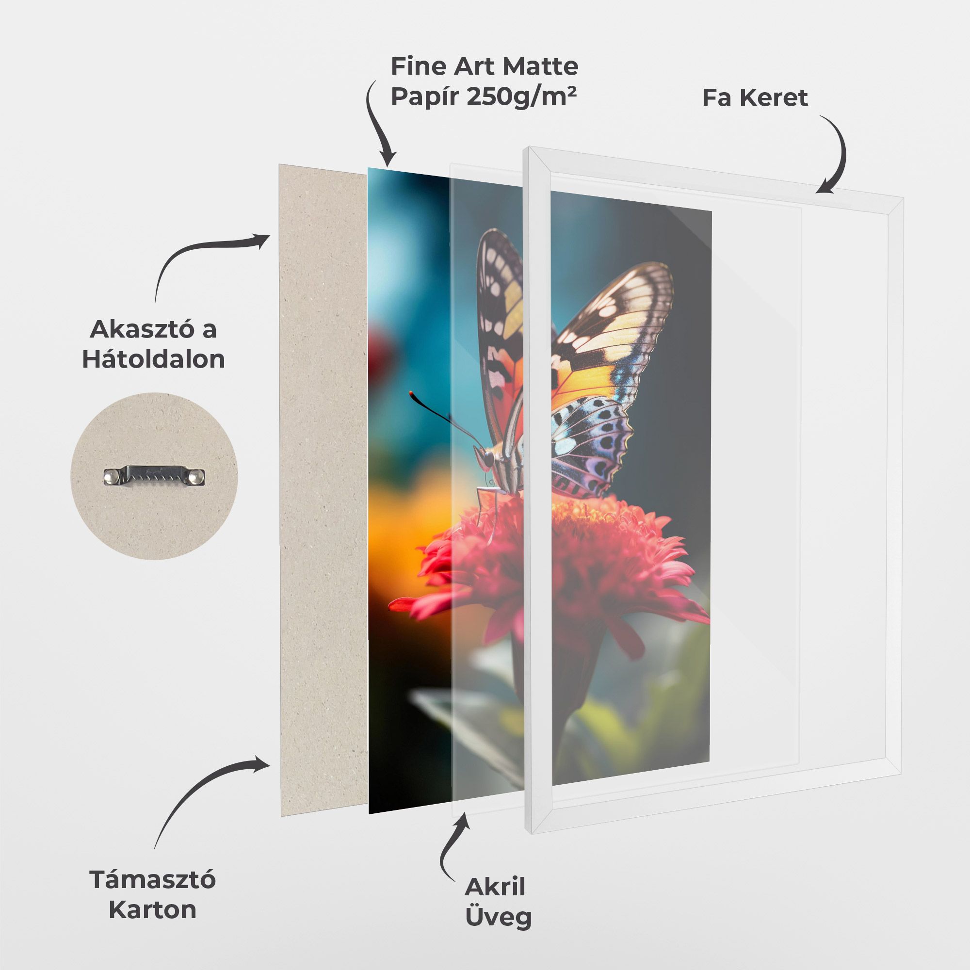 Blue Yellow Butterfly mockup 1