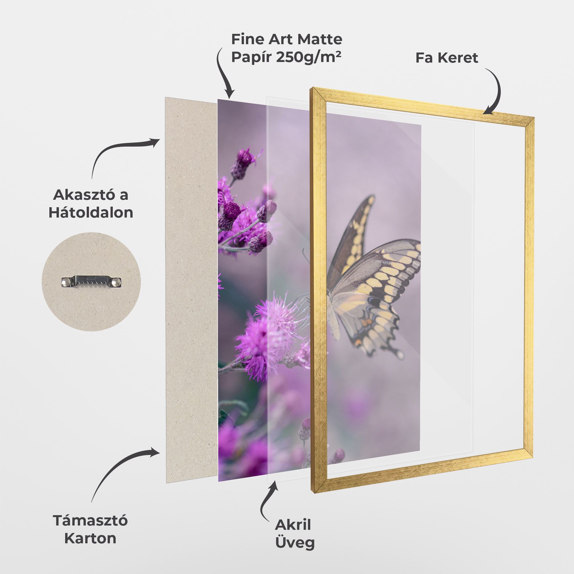 Cream Black Butterfly mockup 1