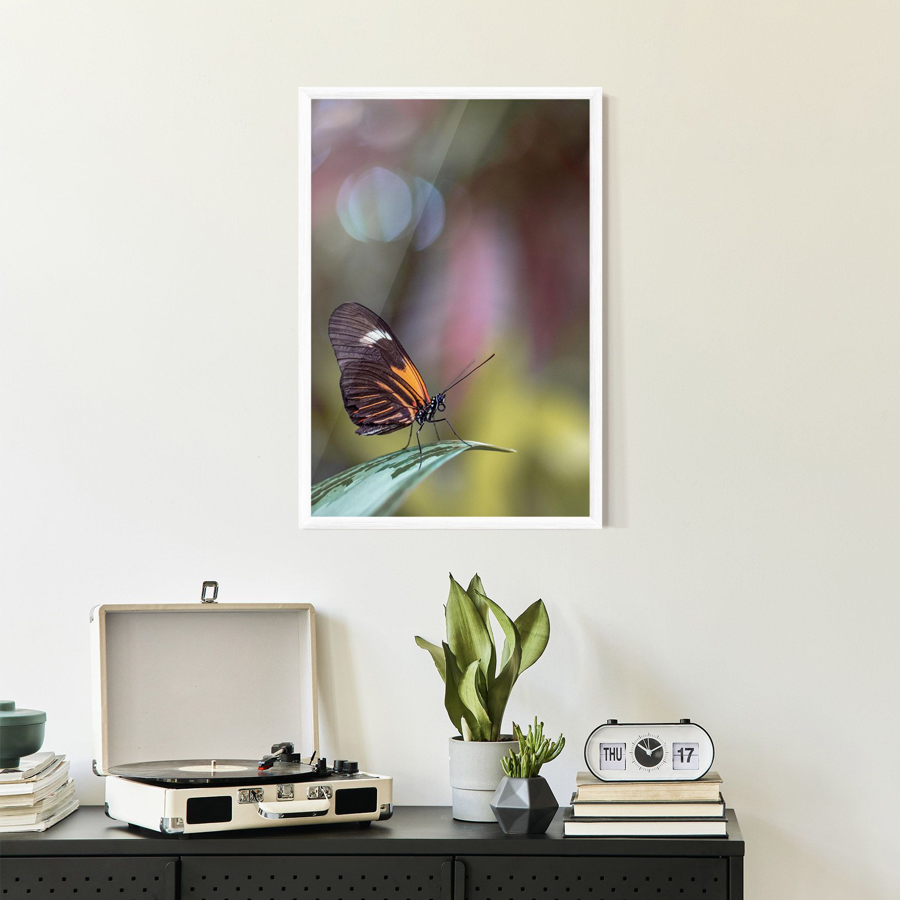 Dark Purple Butterfly mockup 2