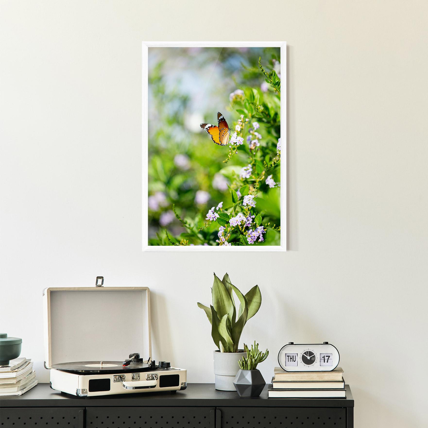 Keretezett Poszter Little Orange Elephant mockup 2