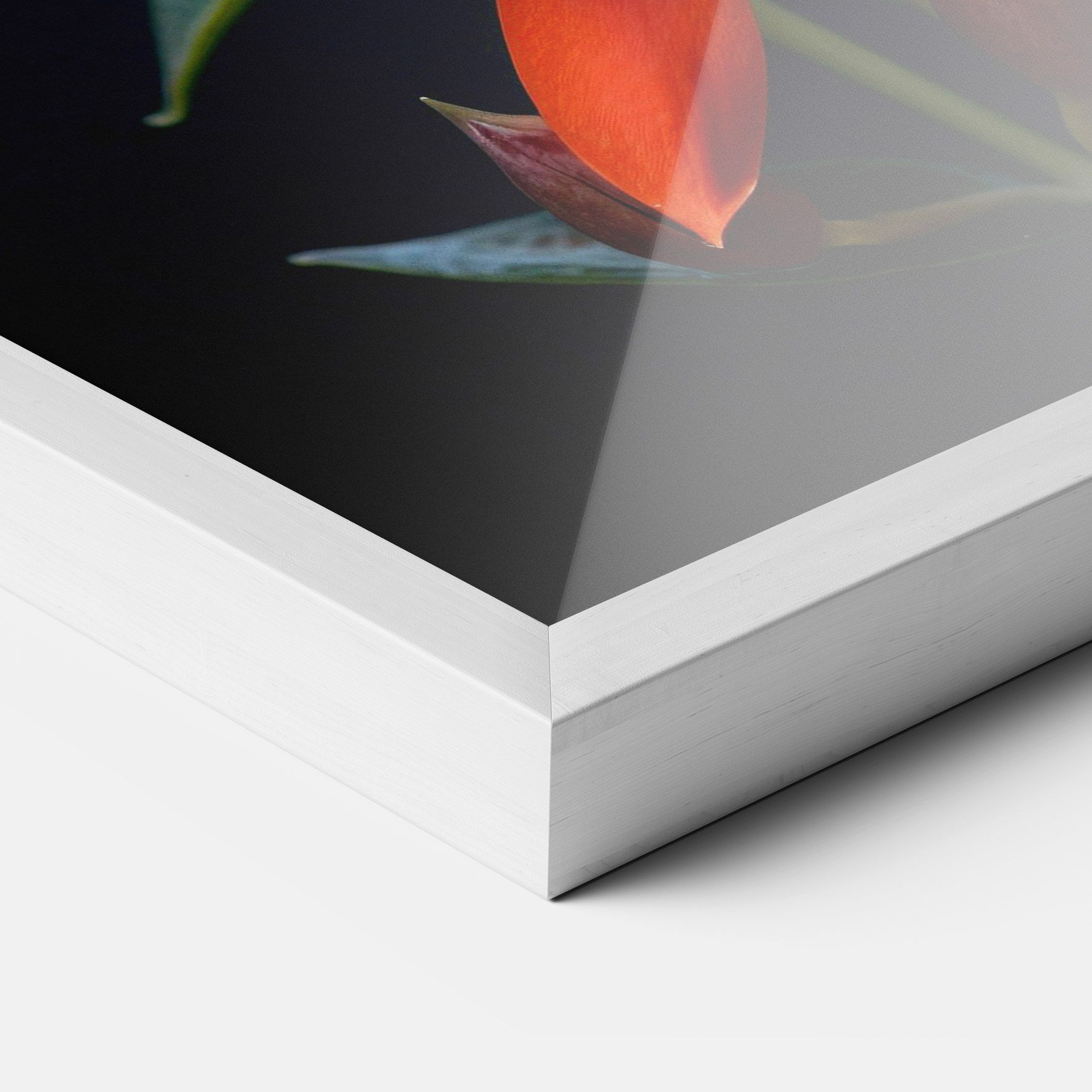 Red Flower Butterfly mockup 3