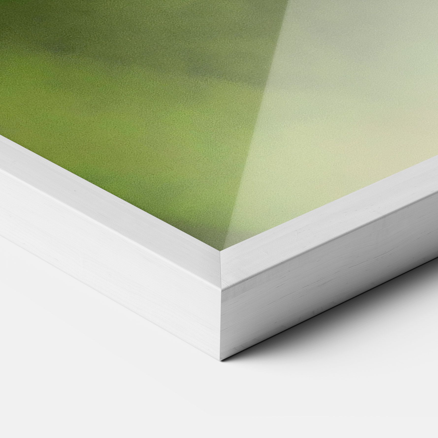 Yellow White Butterfly mockup 3