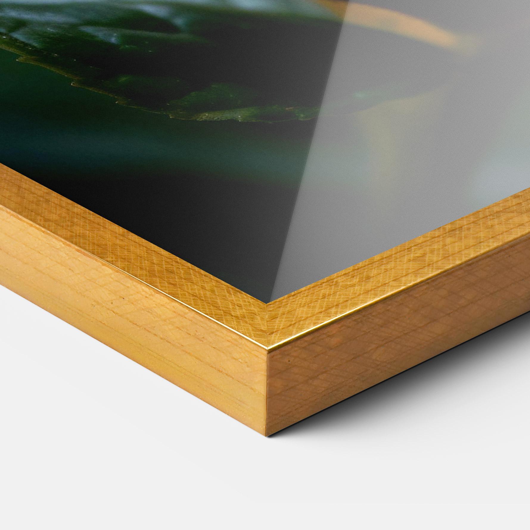 Keretezett Poszter Blue Red Butterfly mockup 3