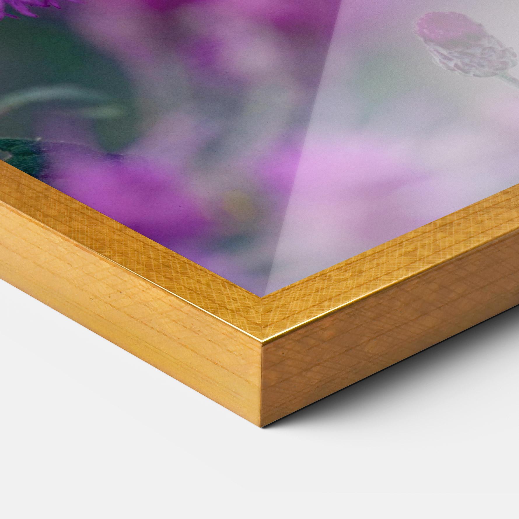 Keretezett Poszter Cream Black Butterfly mockup 3