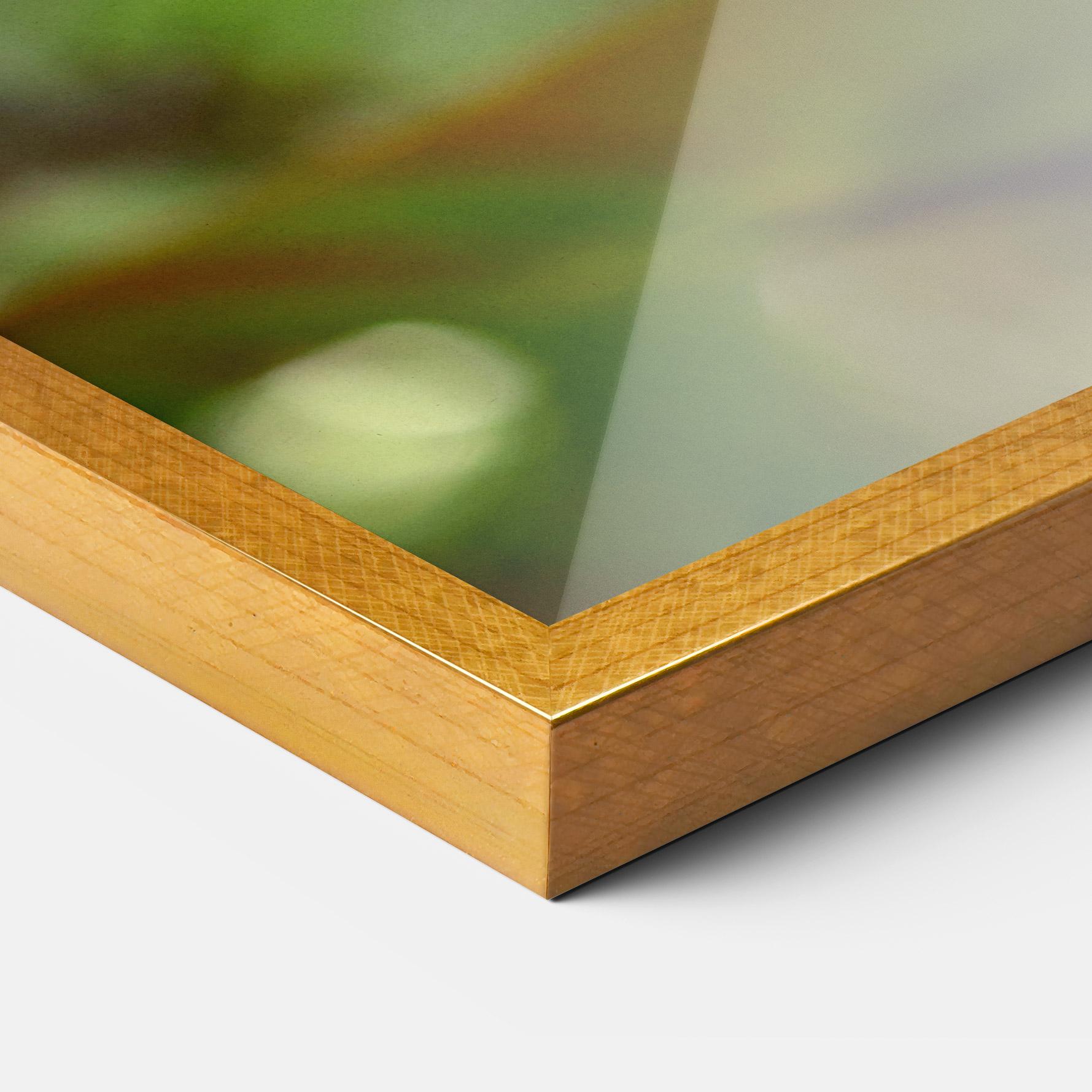 Keretezett Poszter Orange Yellow Butterfly mockup 3