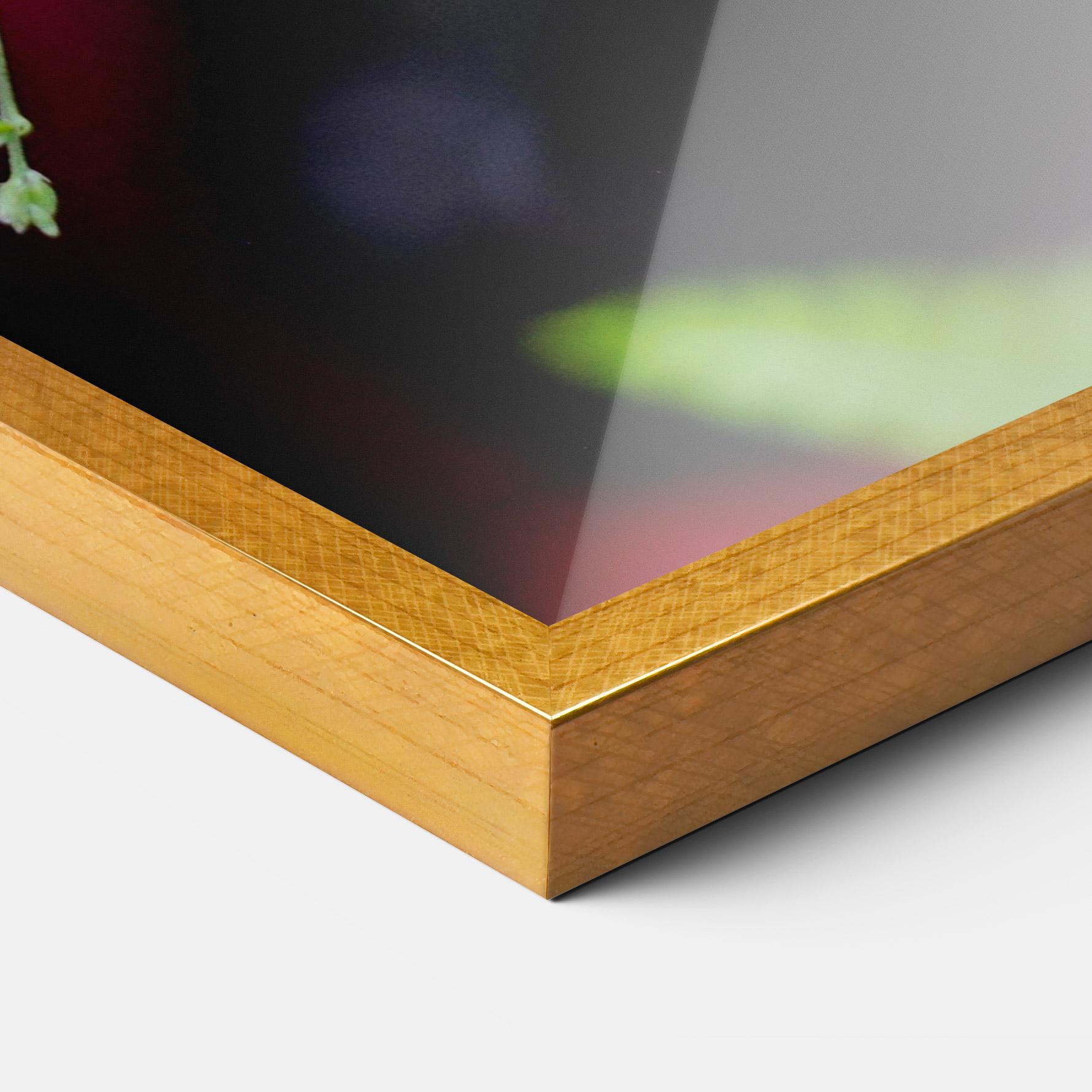 Keretezett Poszter Strong Orange Butterfly mockup 3