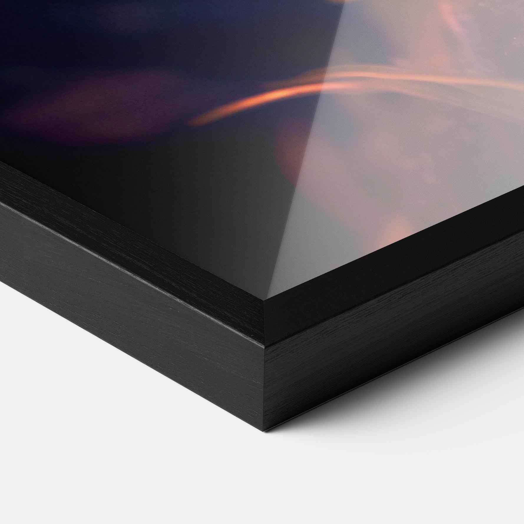 Keretezett Poszter Purple Orange Butterfly mockup 3