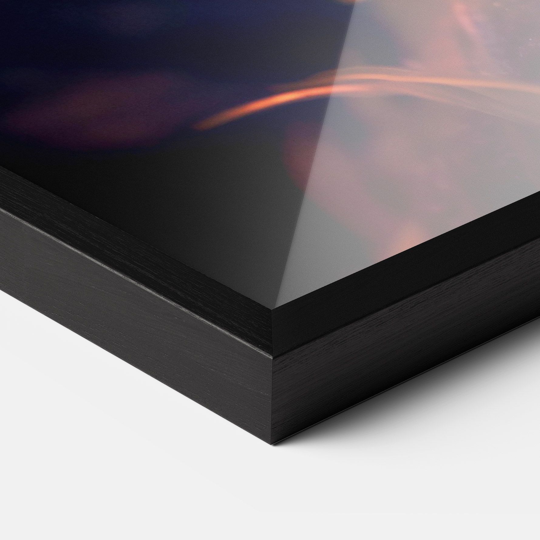 Purple Orange Butterfly mockup 3