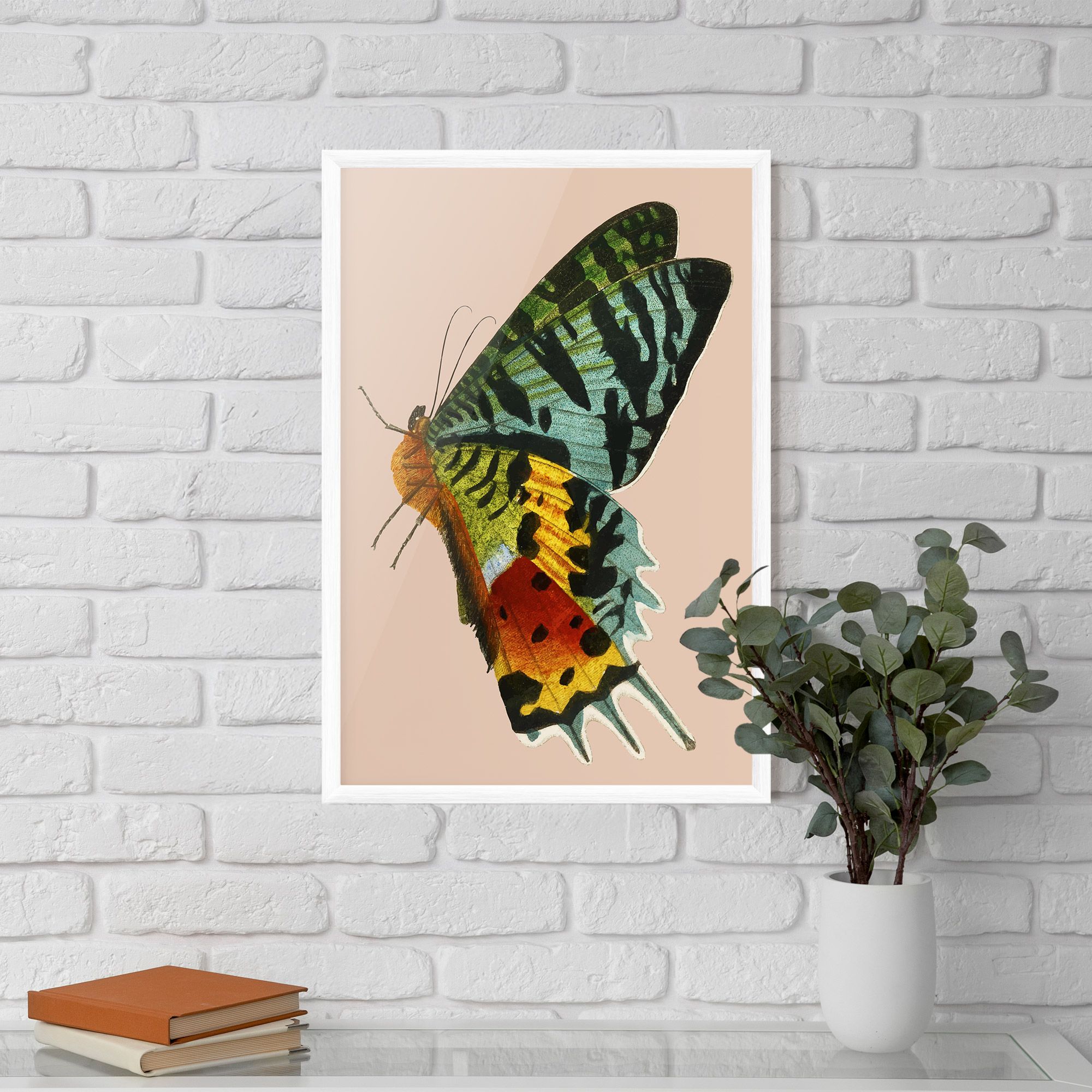 Butterfly On Pink mockup 5