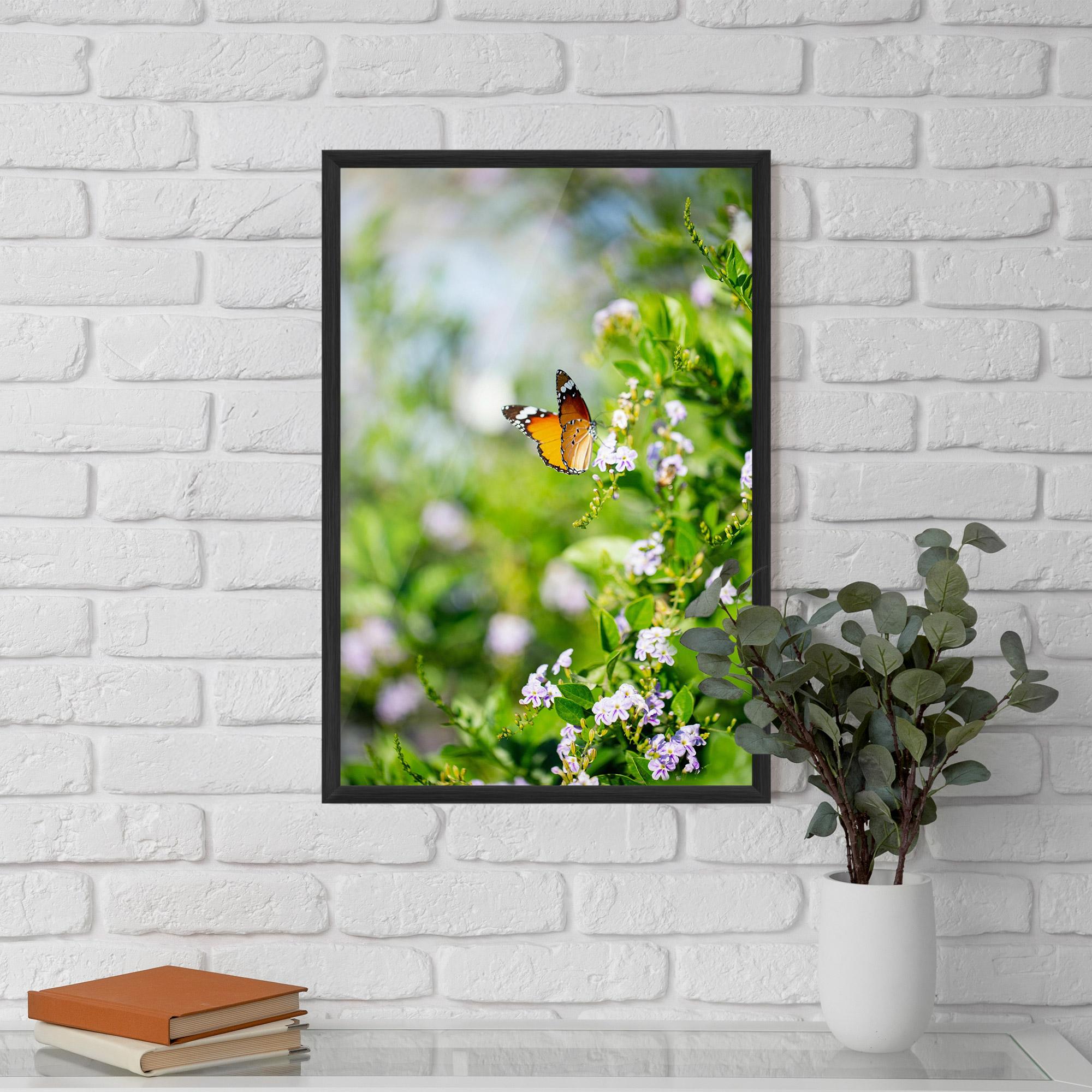 Keretezett Poszter Little Orange Elephant mockup 5