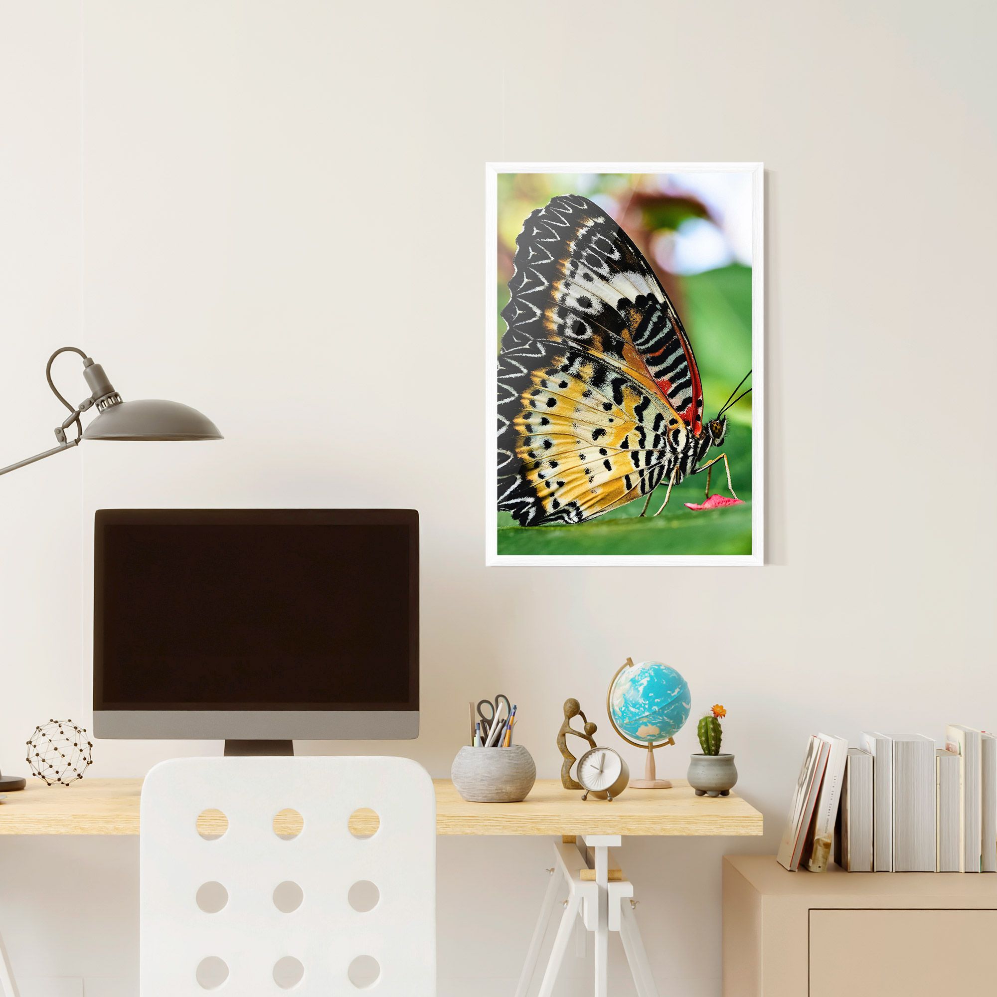 Pretty Colorful Butterfly mockup 6