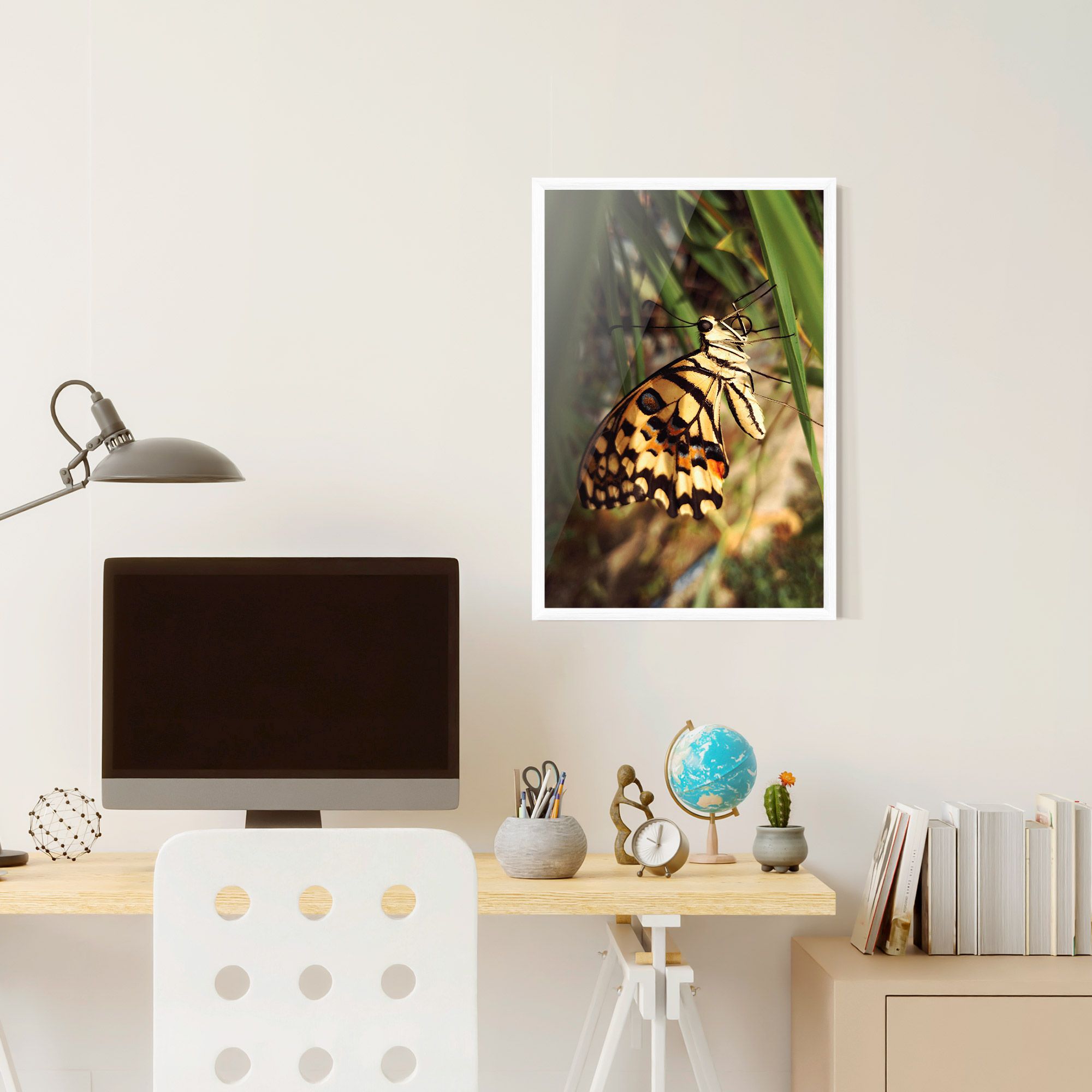 Wild Brown Butterfly mockup 6