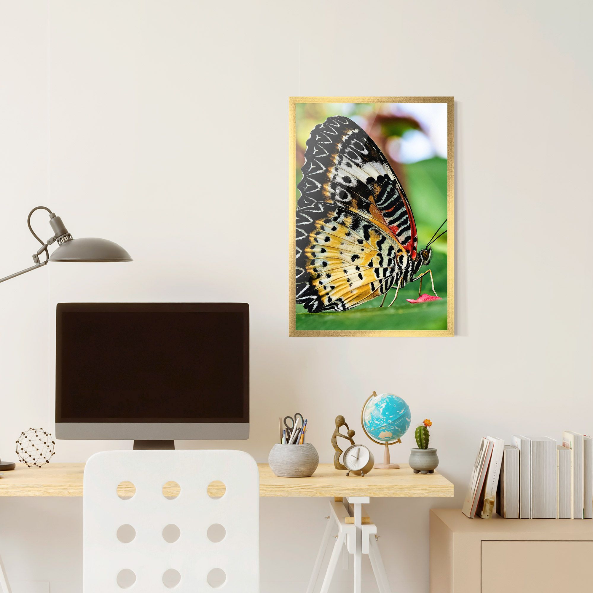 Pretty Colorful Butterfly mockup 6