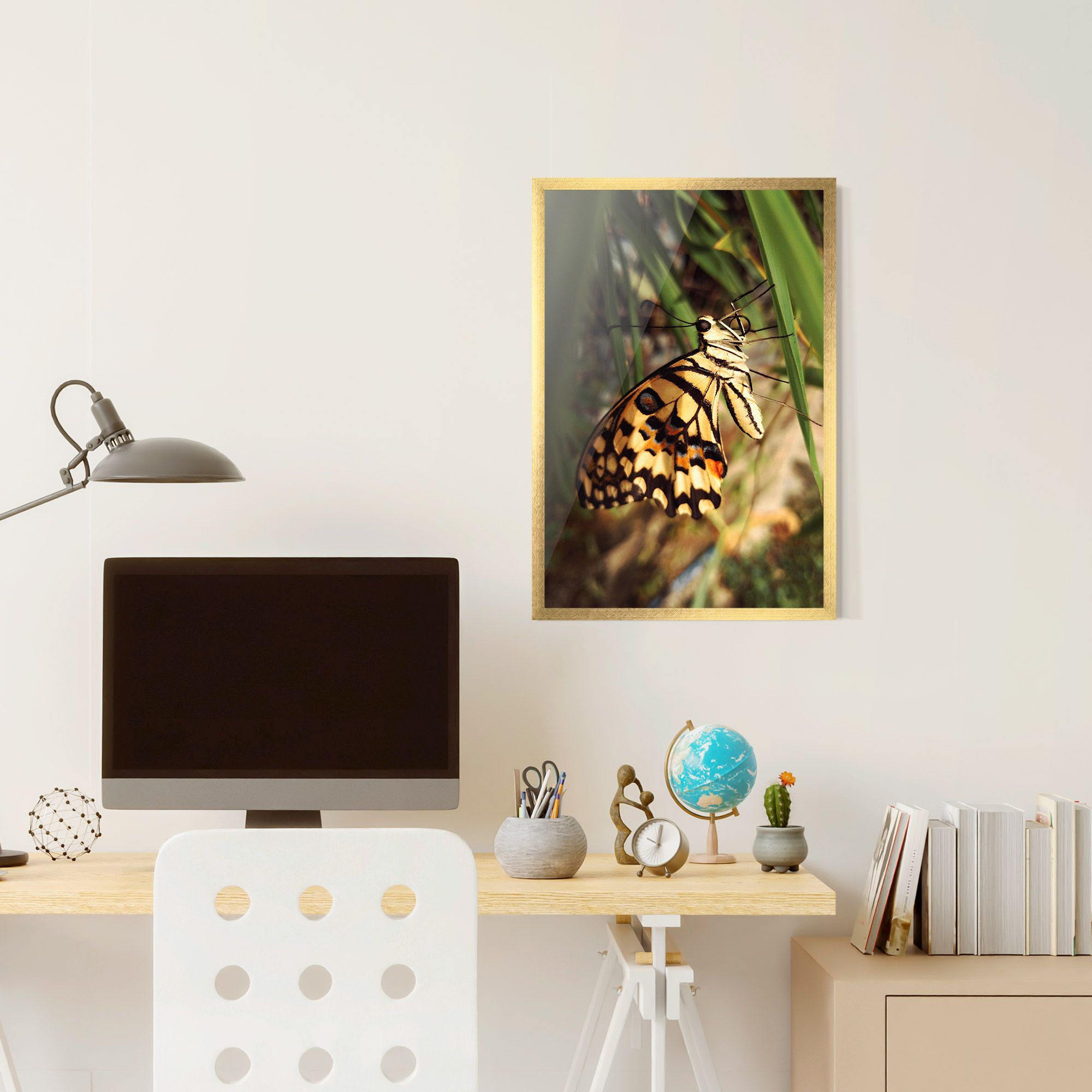 Wild Brown Butterfly mockup 6