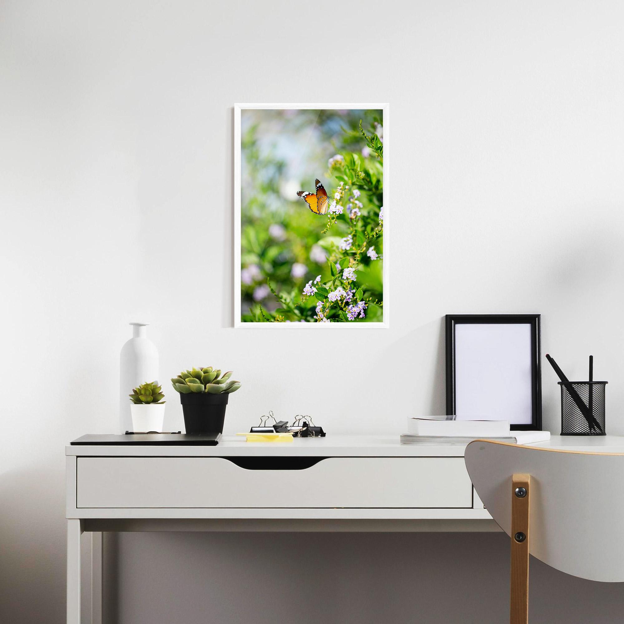 Keretezett Poszter Little Orange Elephant mockup 7