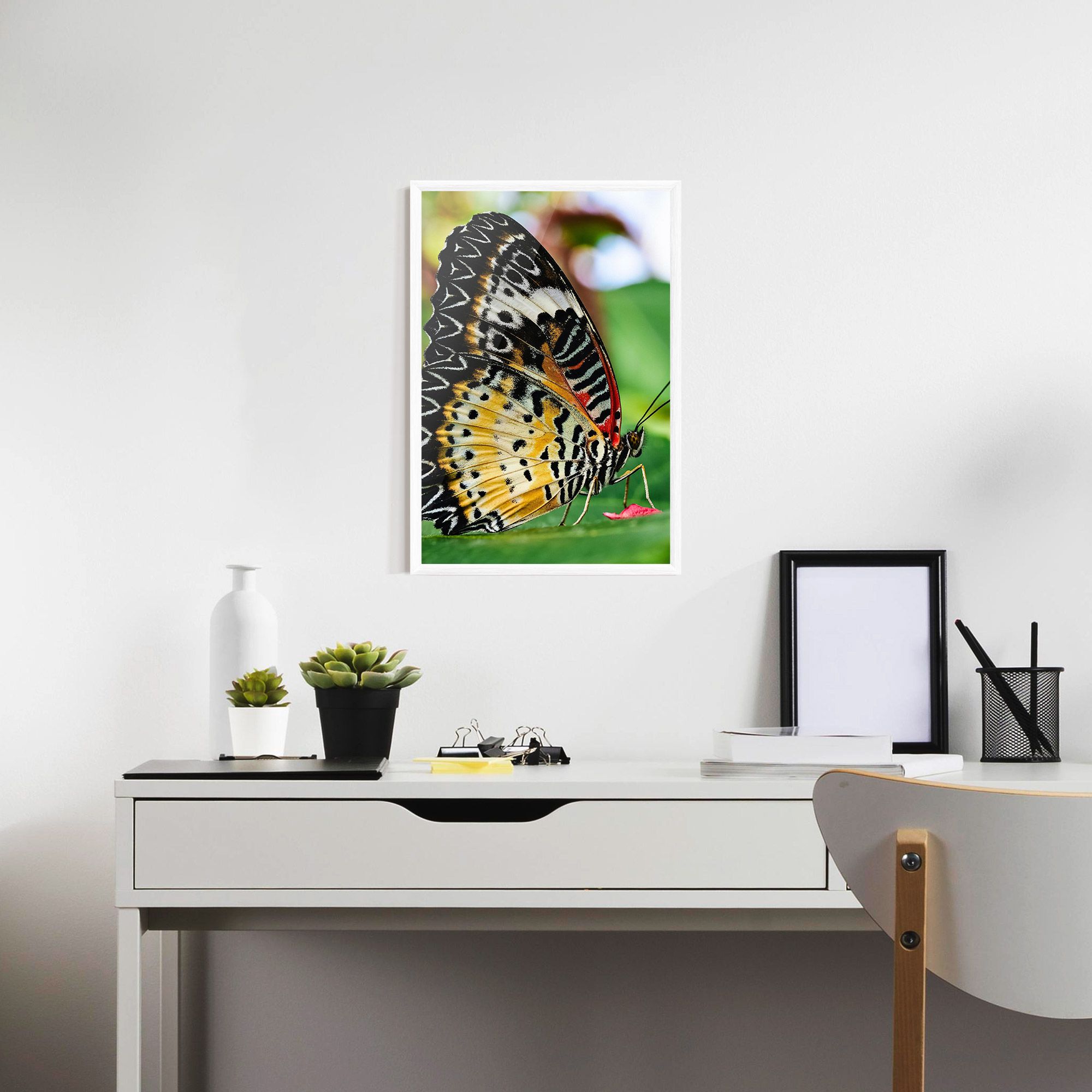 Pretty Colorful Butterfly mockup 7