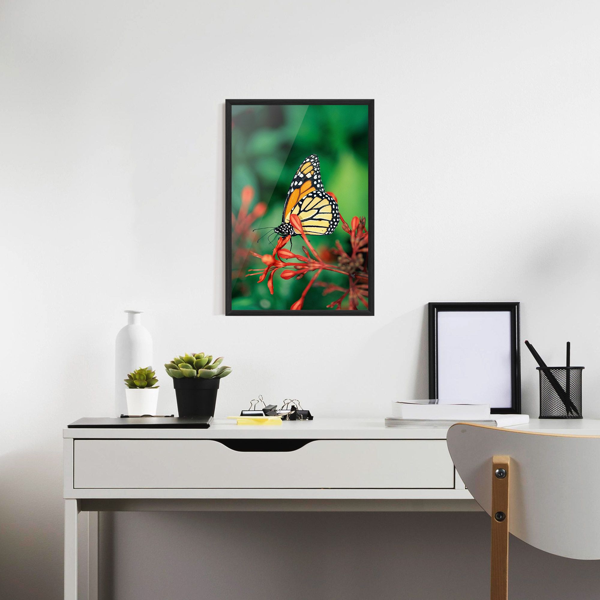 Small Orange Butterfly mockup 7