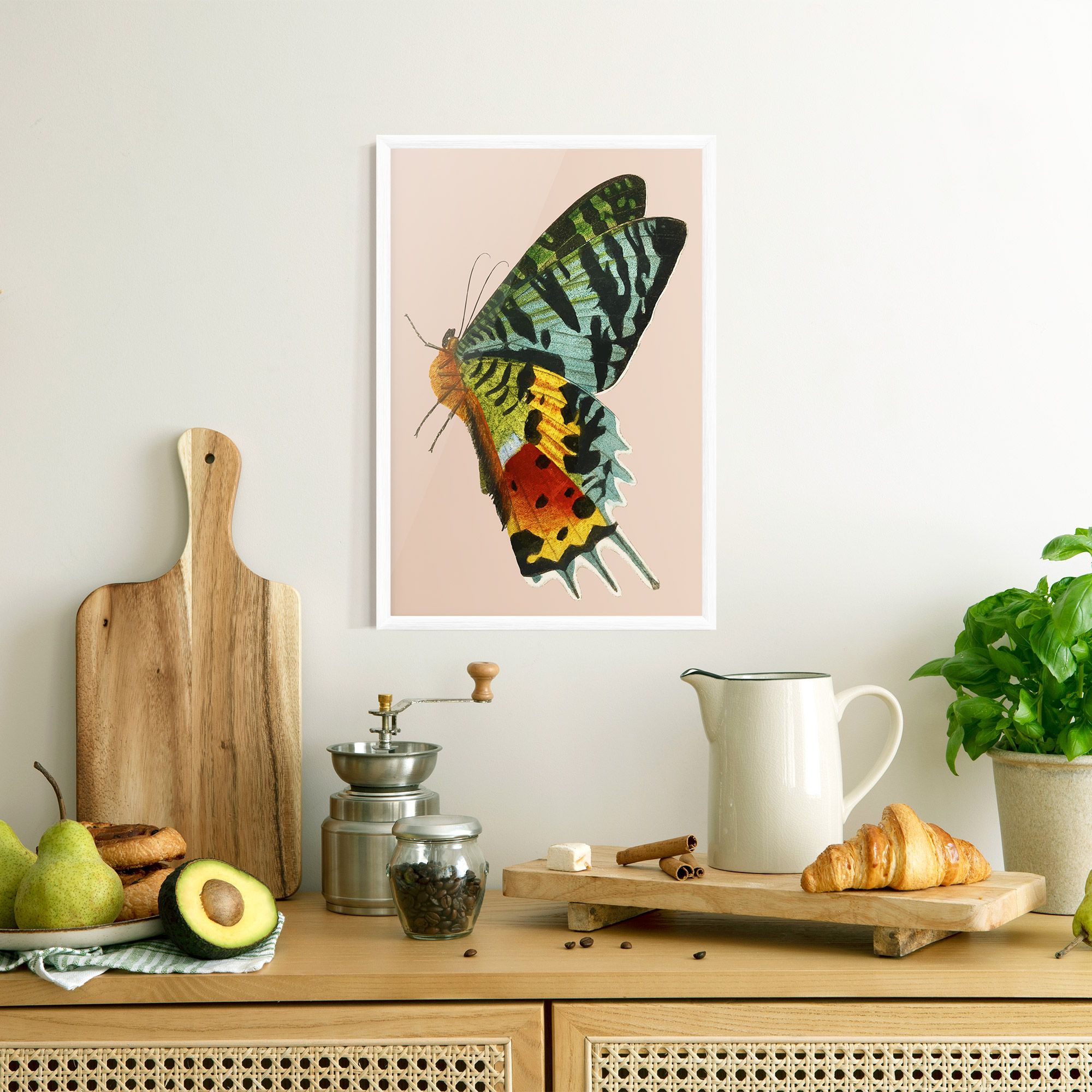Butterfly On Pink mockup 8