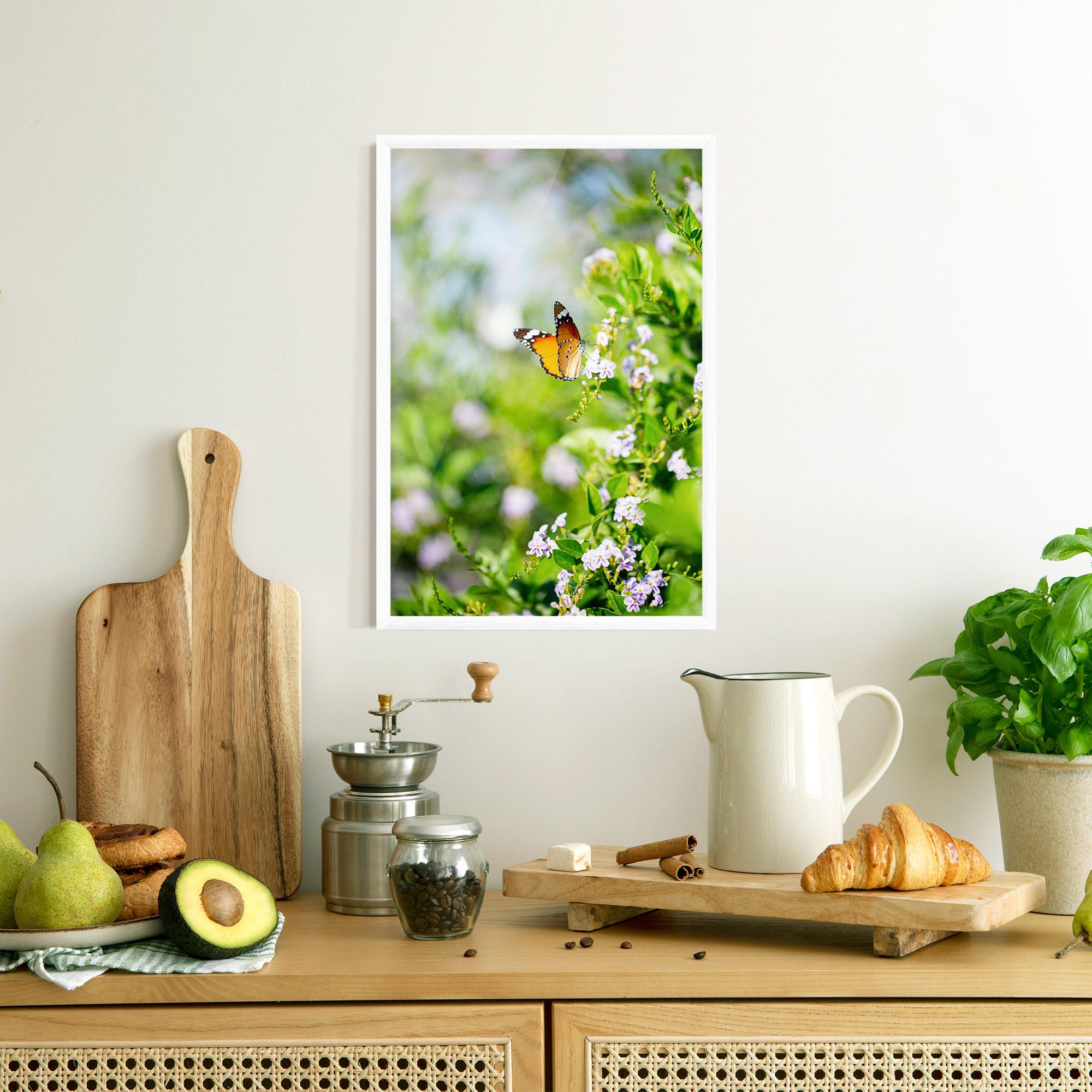 Keretezett Poszter Little Orange Elephant mockup 8