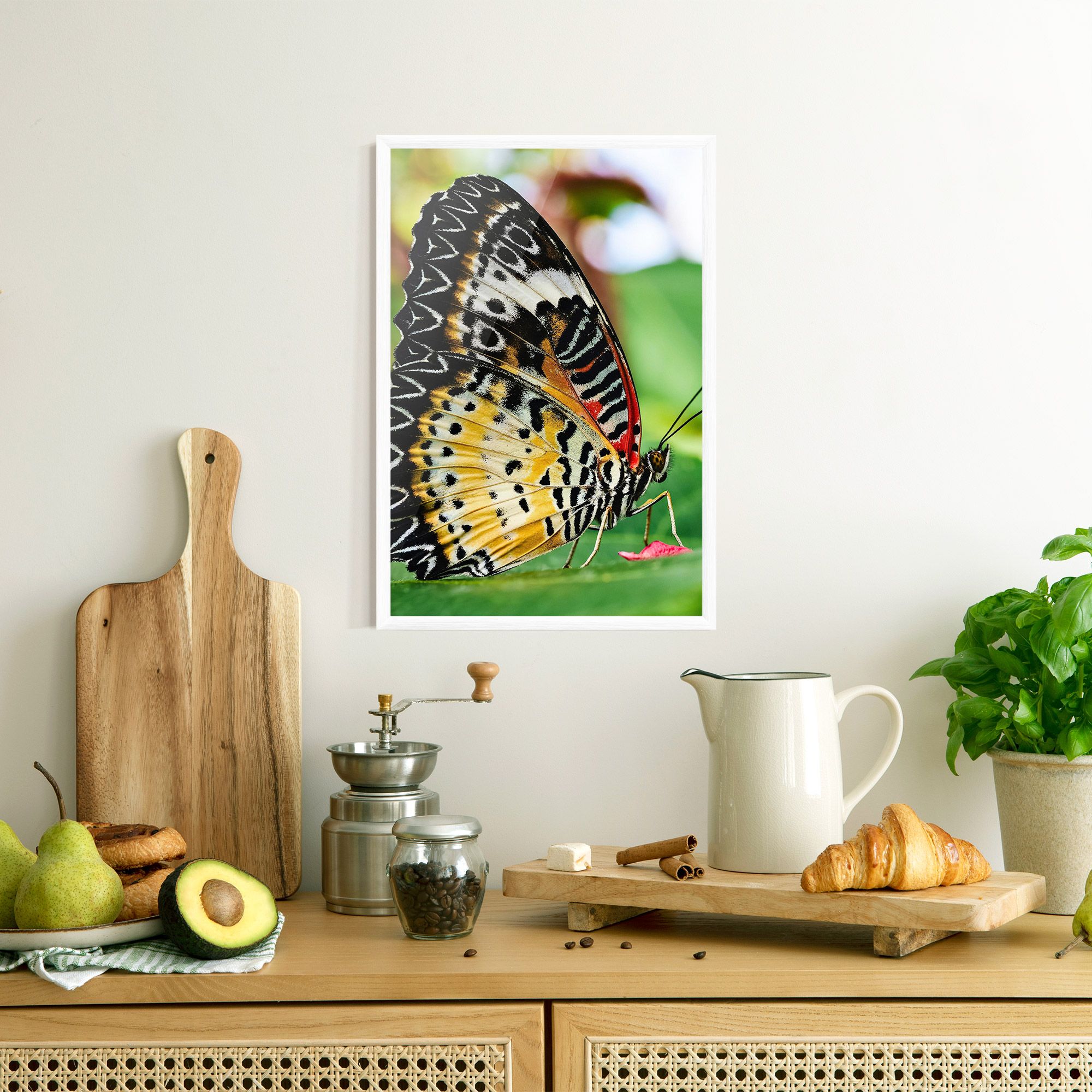 Pretty Colorful Butterfly mockup 8