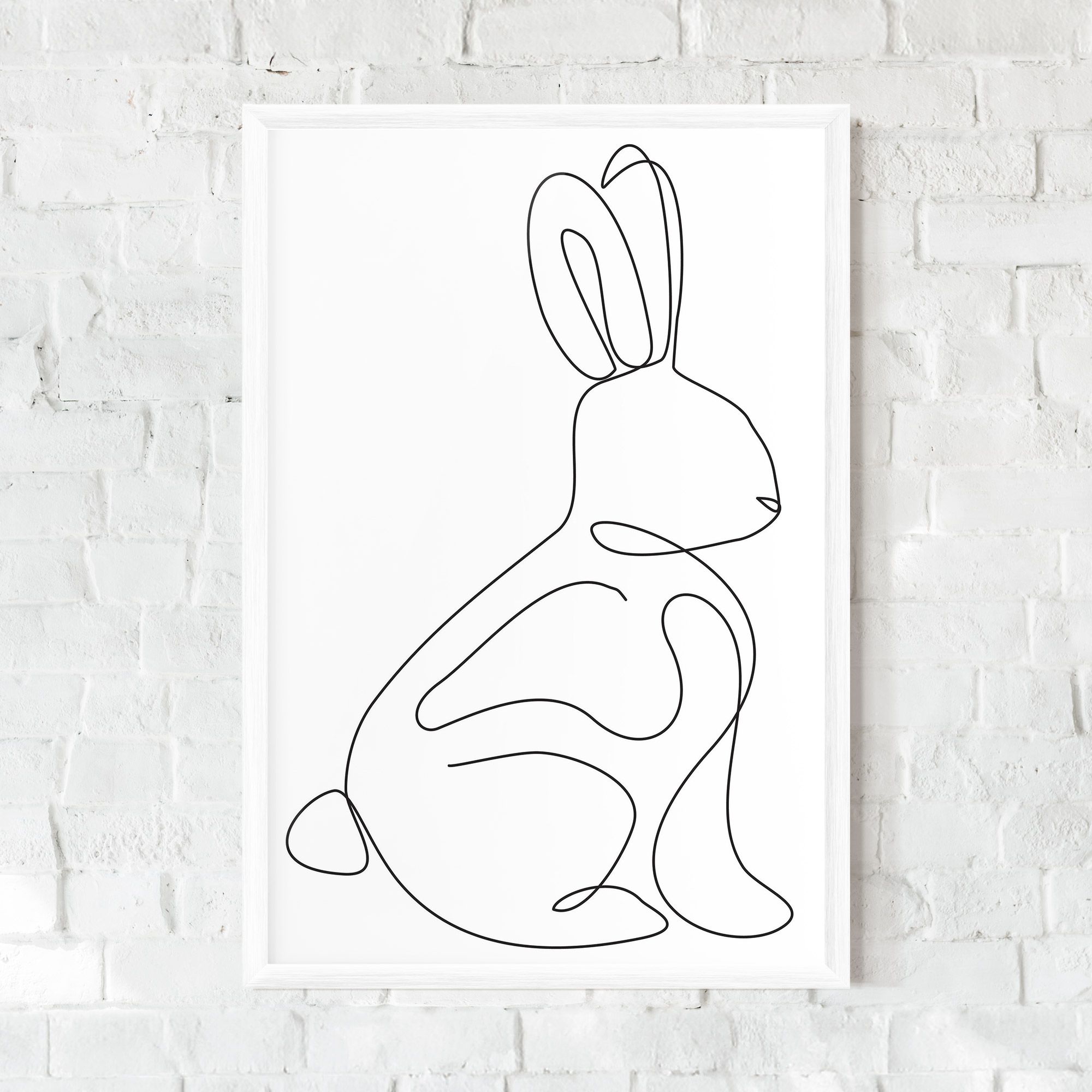 Cute Rabbit mockup 0