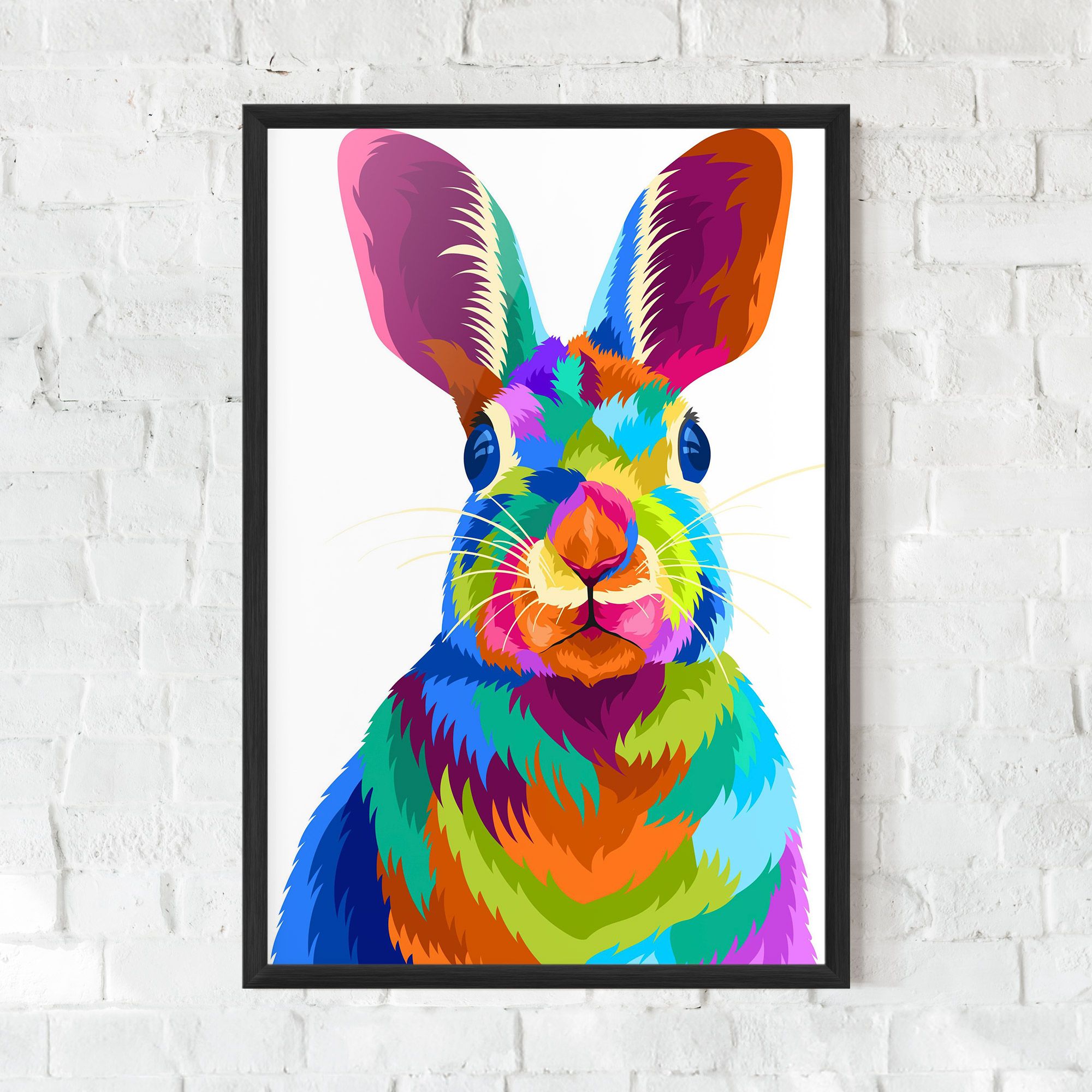 Rabbit Art Style mockup 0