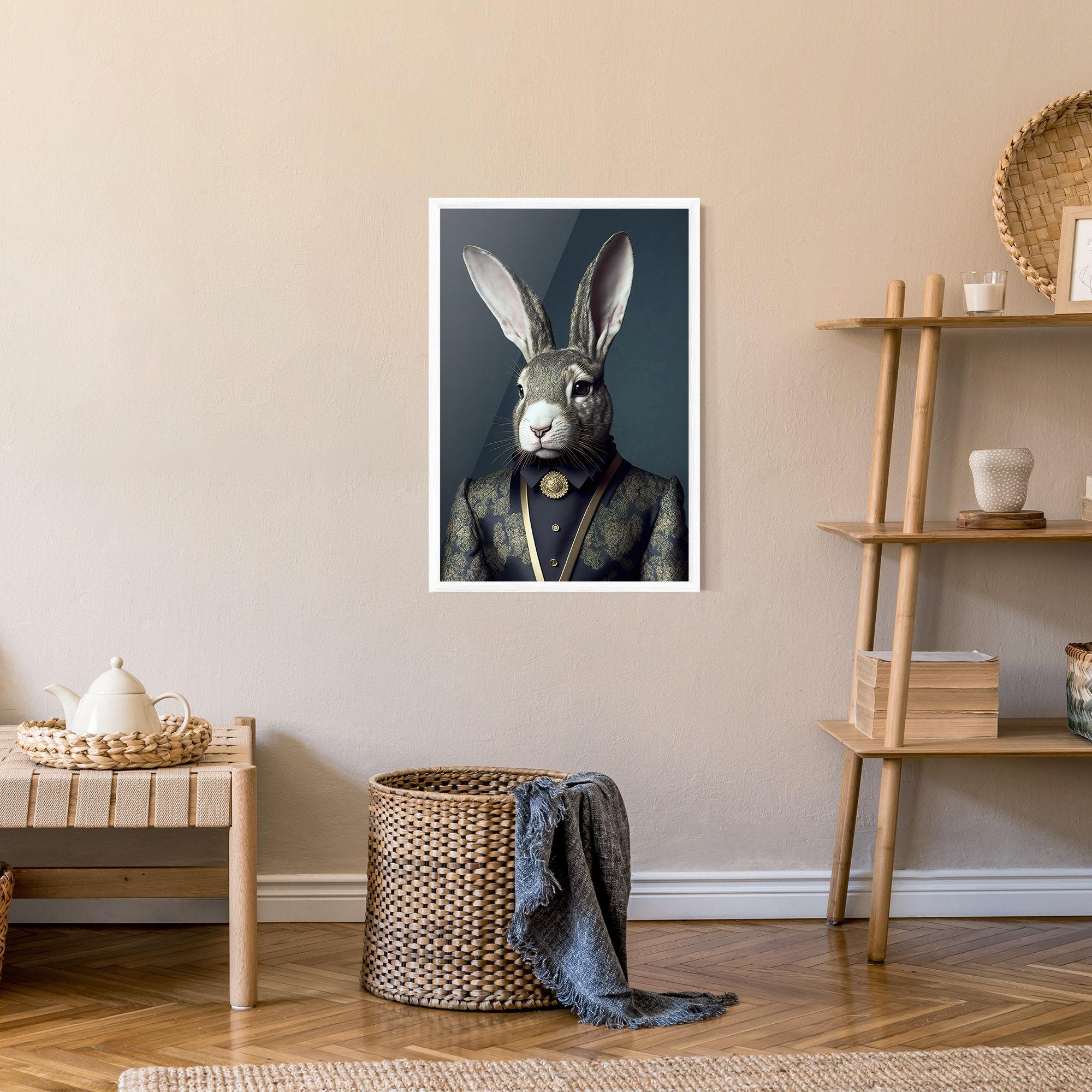Elegant Rabbit mockup 9