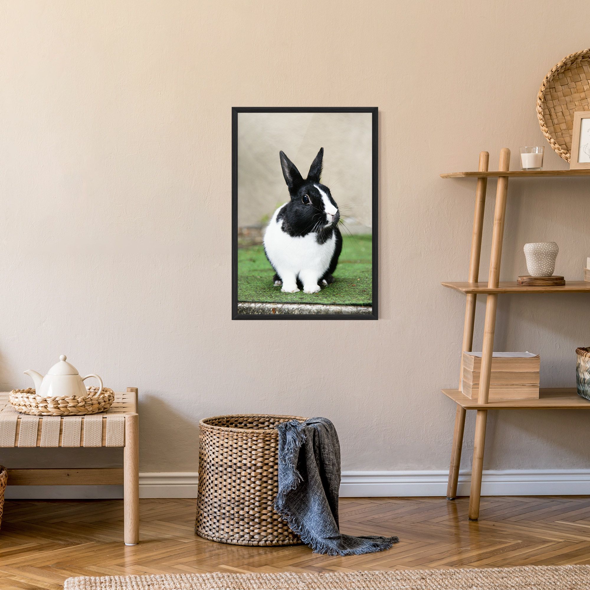 Black Ear Rabbit mockup 9