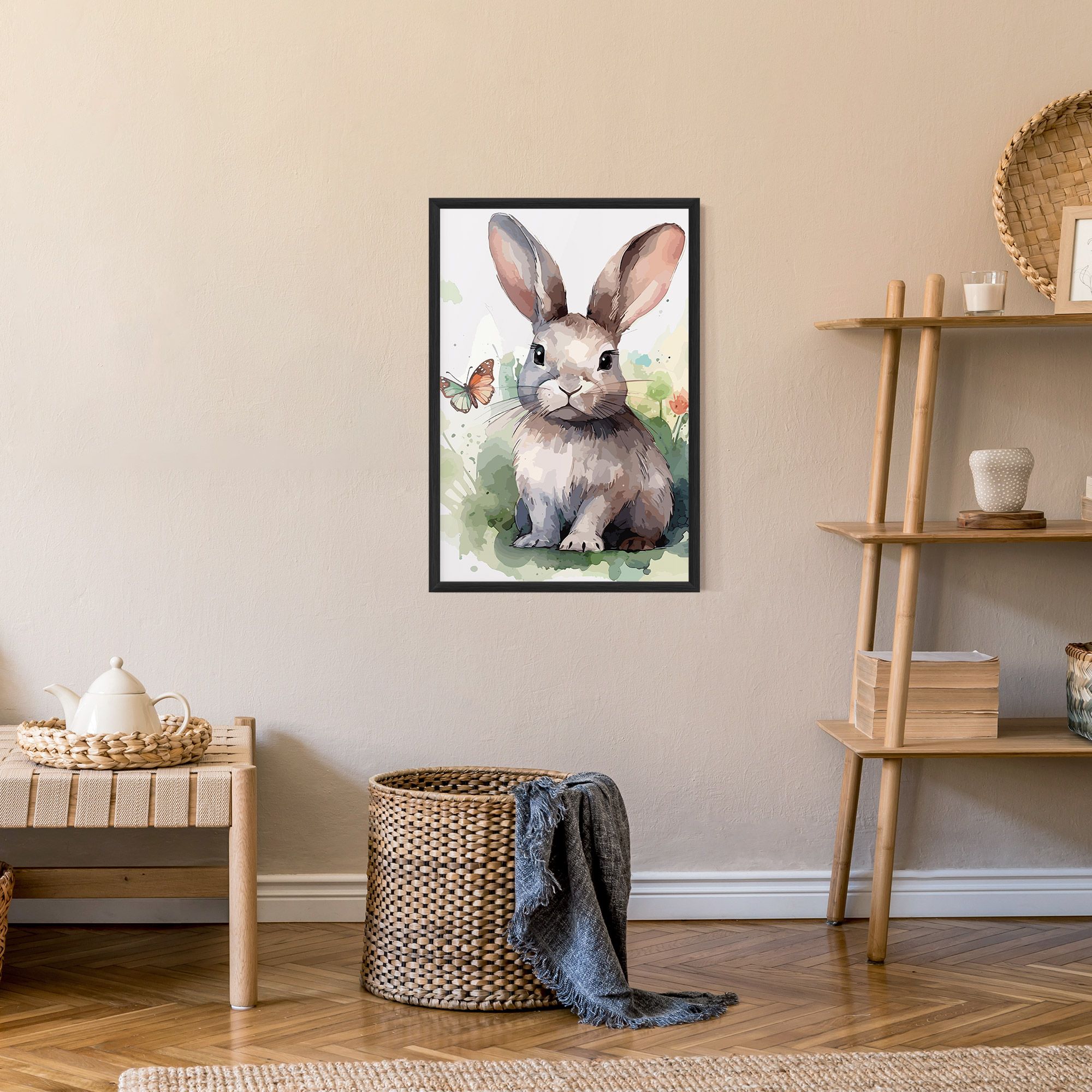 Pretty Bunny Art mockup 9
