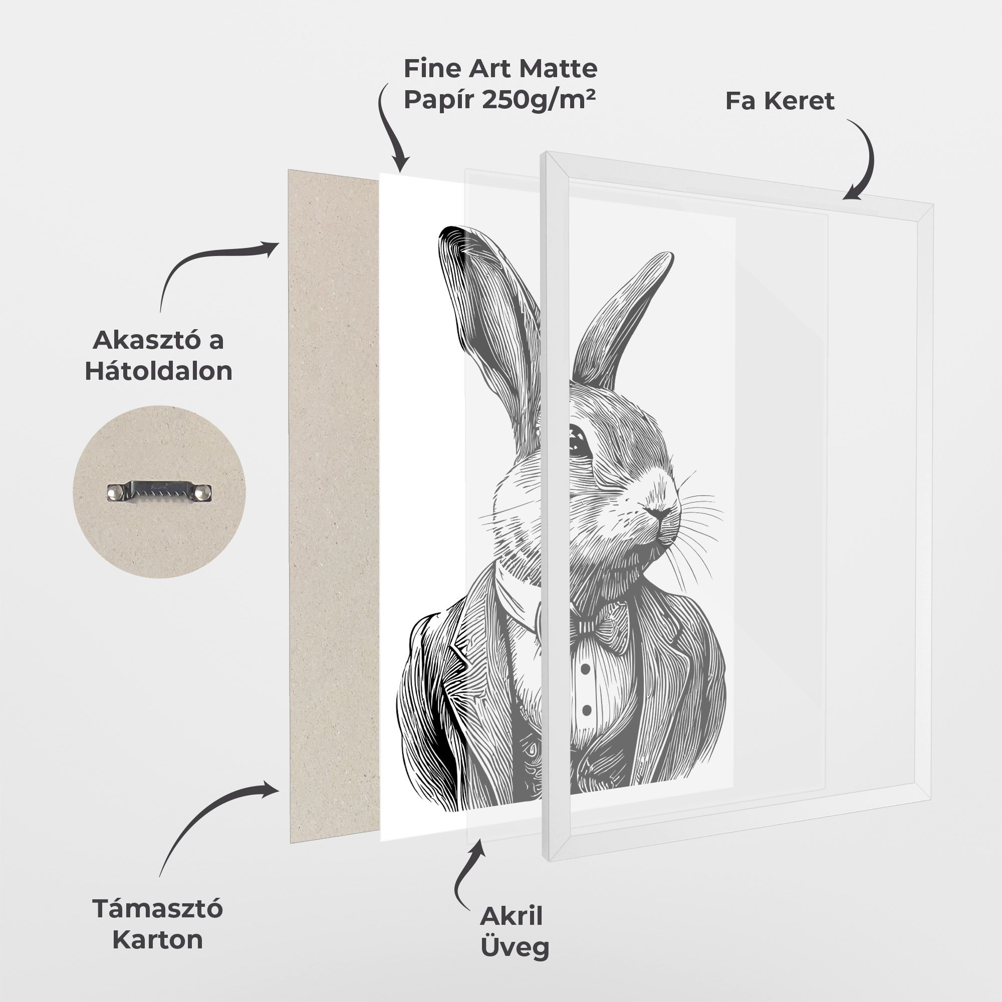 Bunny In Suit mockup 1