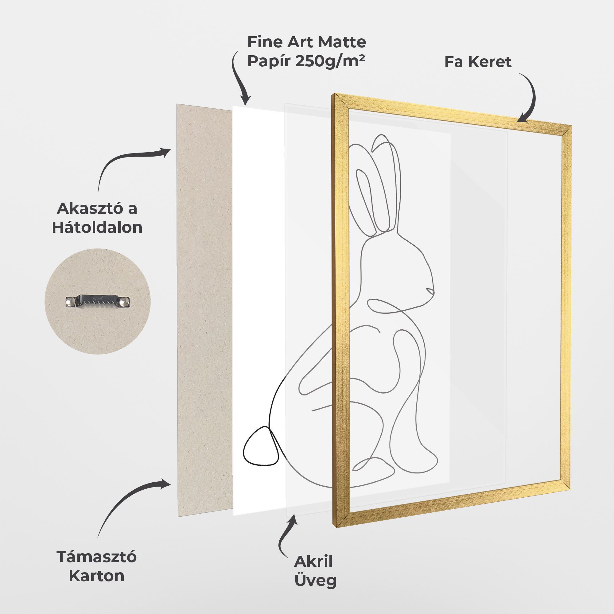 Cute Rabbit mockup 1