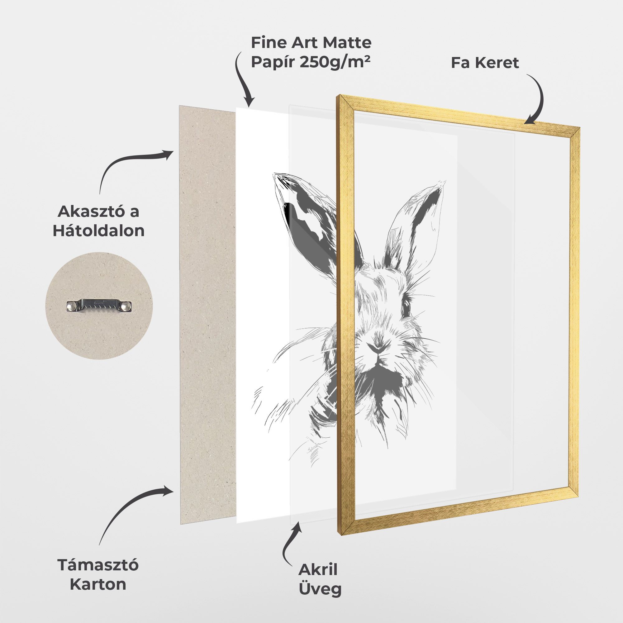 Rabbit Looking mockup 1