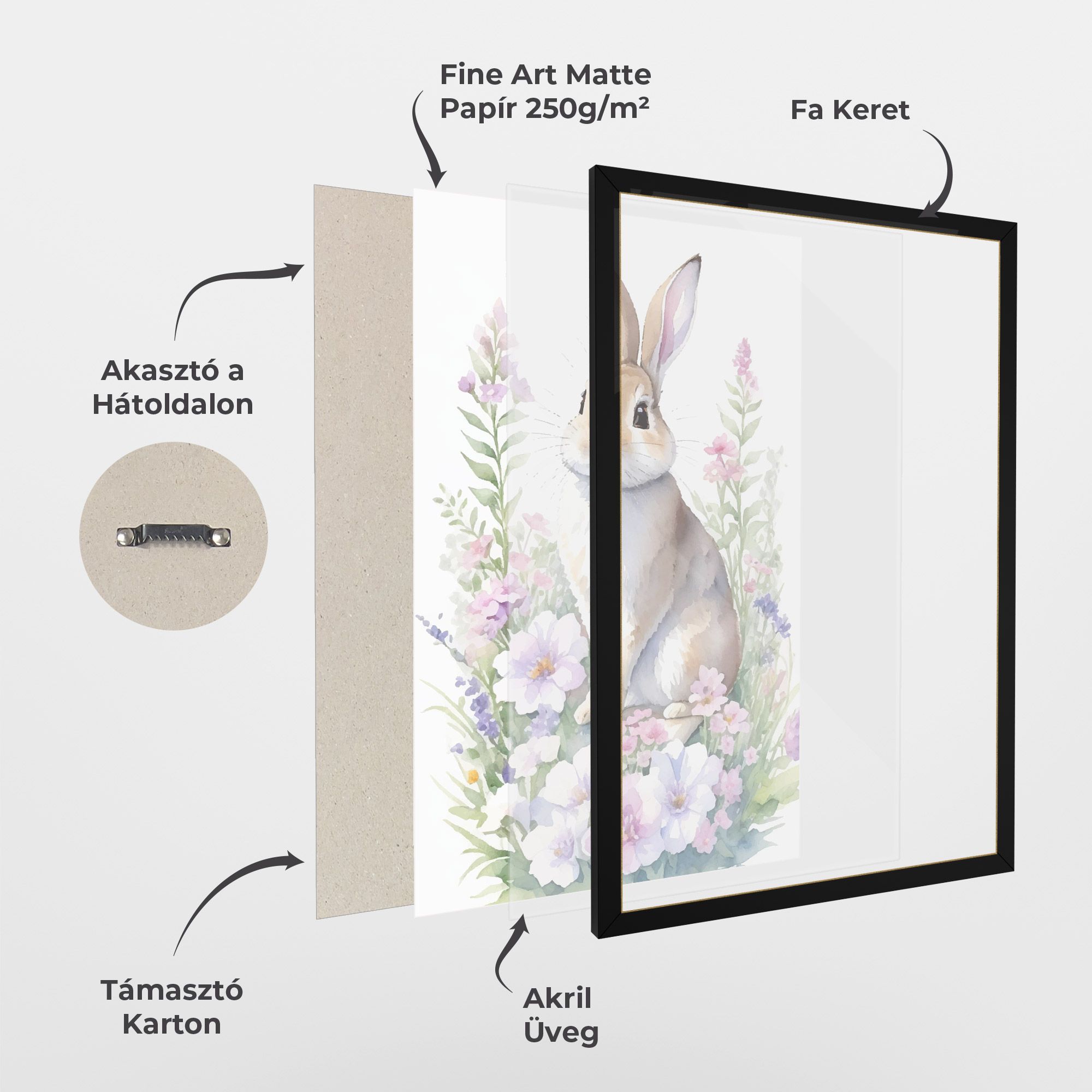 Pretty Cute Bunny mockup 1