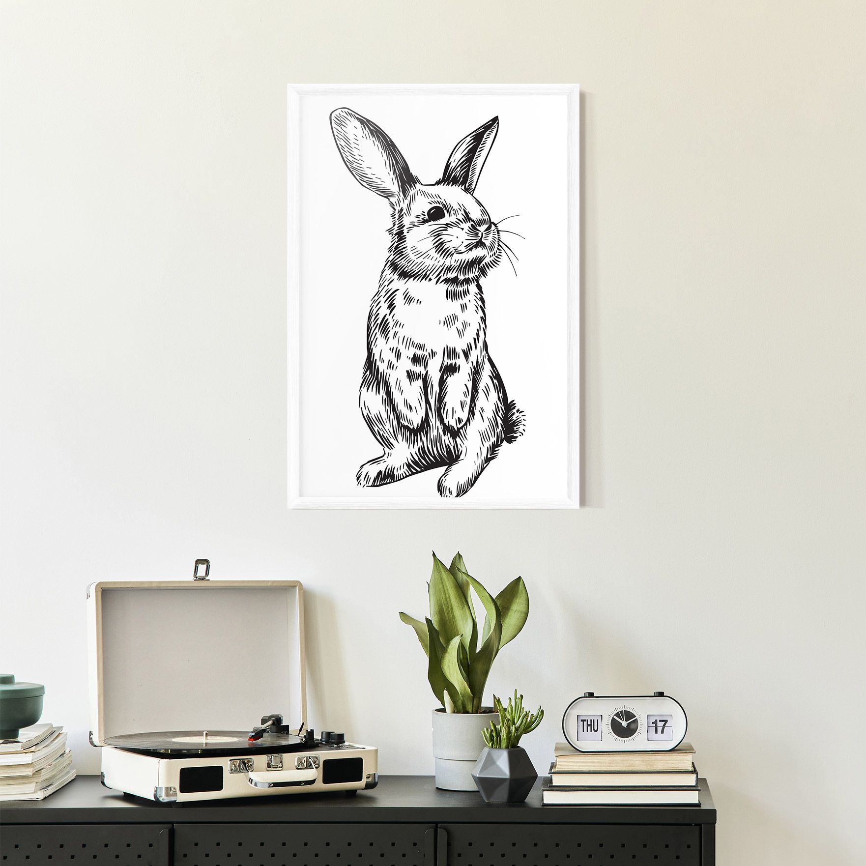 Cute Bunny mockup 2