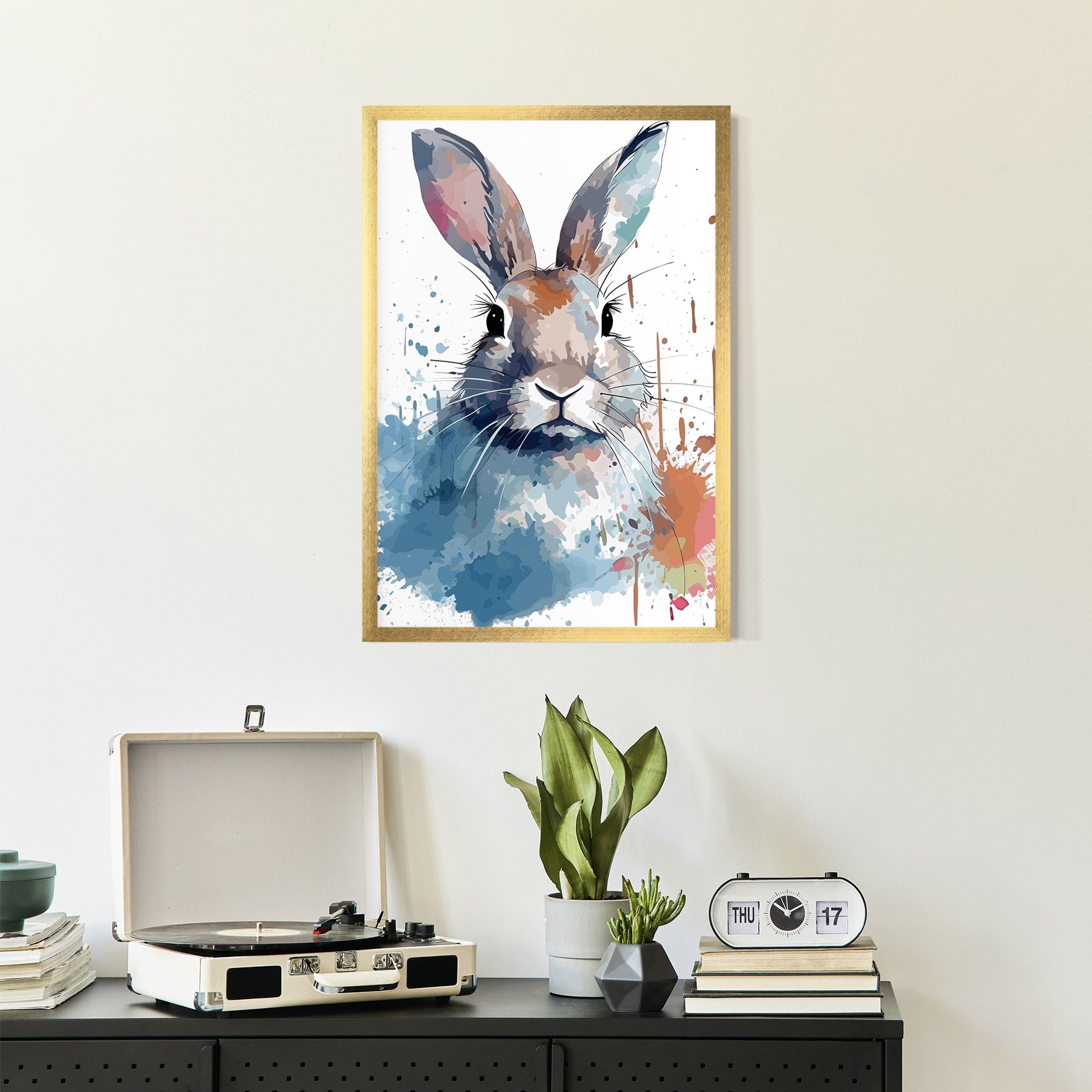 Bunny Art Splash mockup 2