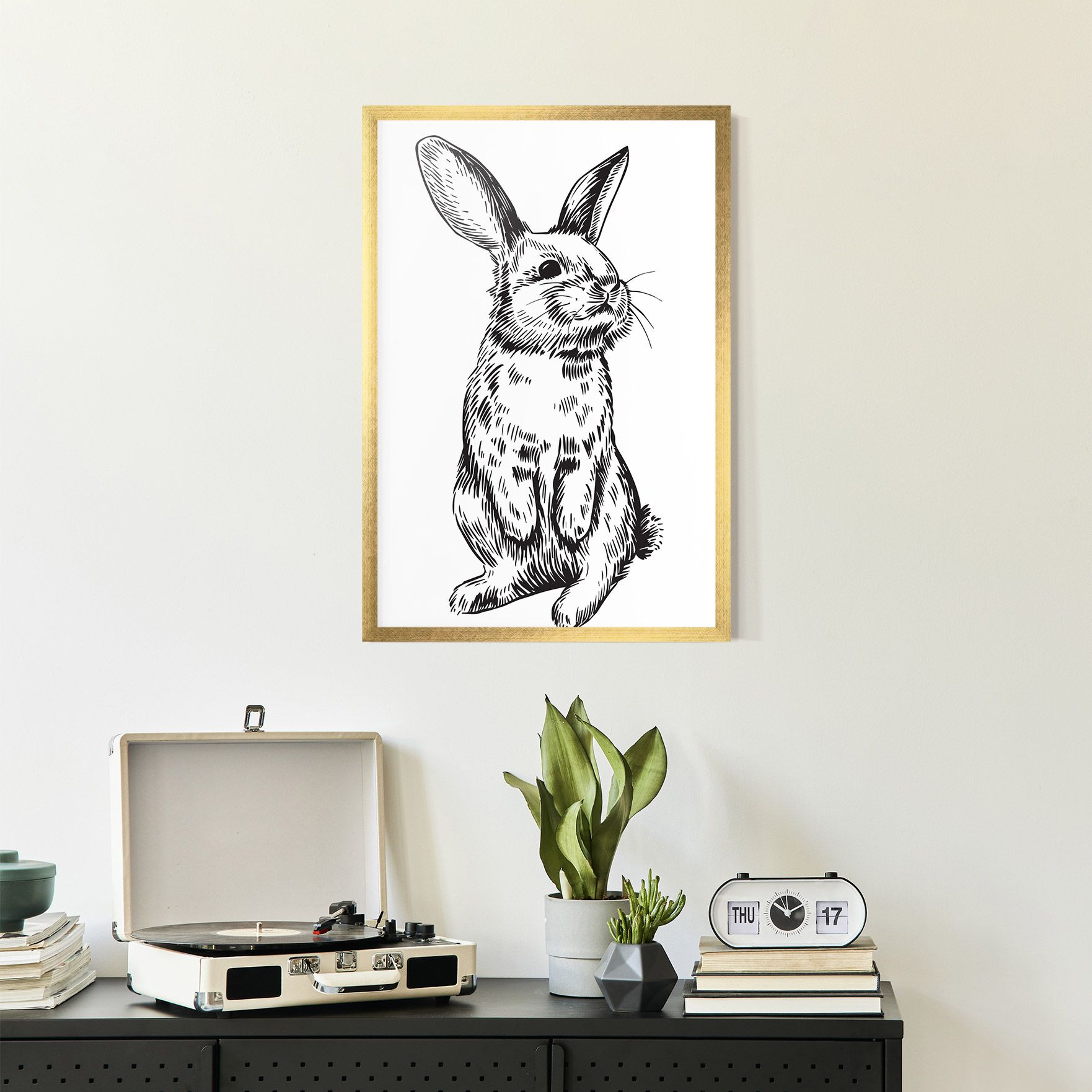 Cute Bunny mockup 2