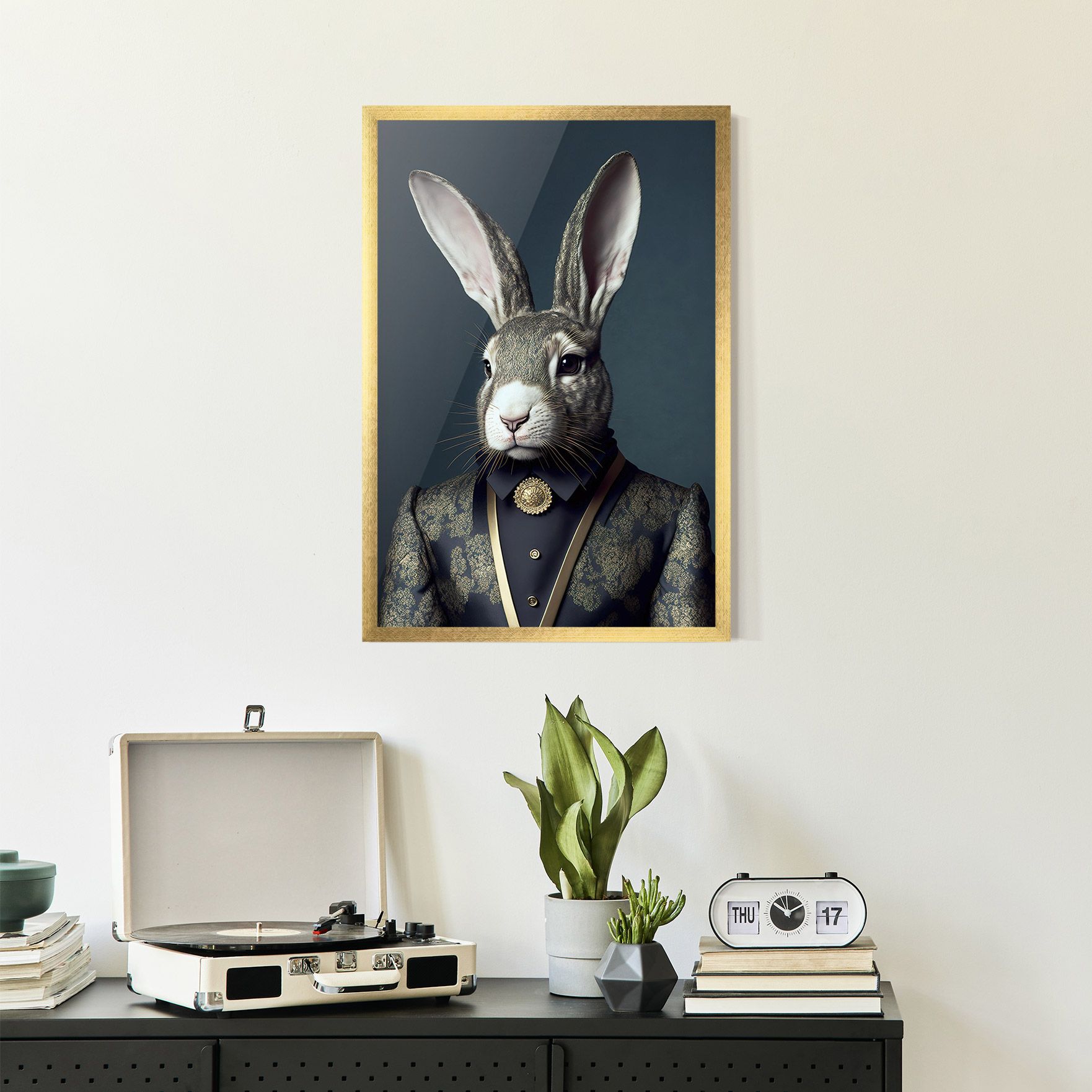Elegant Rabbit mockup 2
