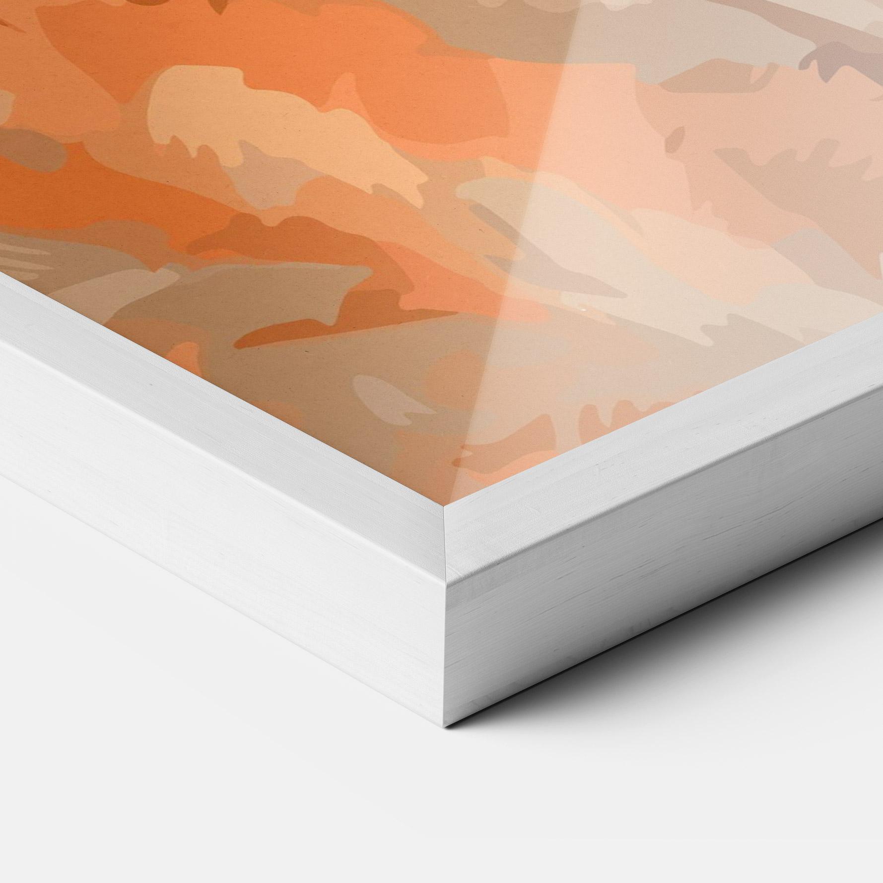 Keretezett Poszter Anime Rabbit mockup 3