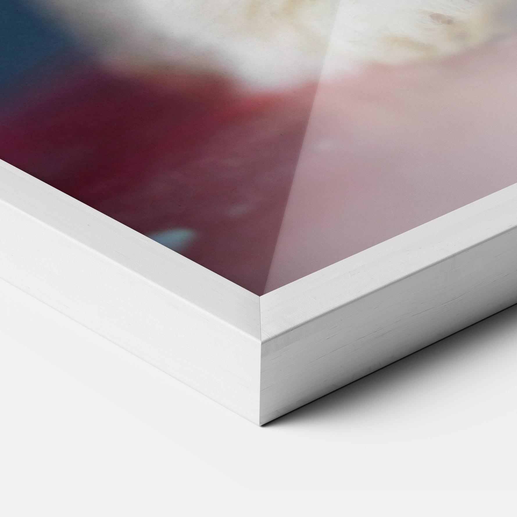 Keretezett Poszter Cute Grey Bunny mockup 3