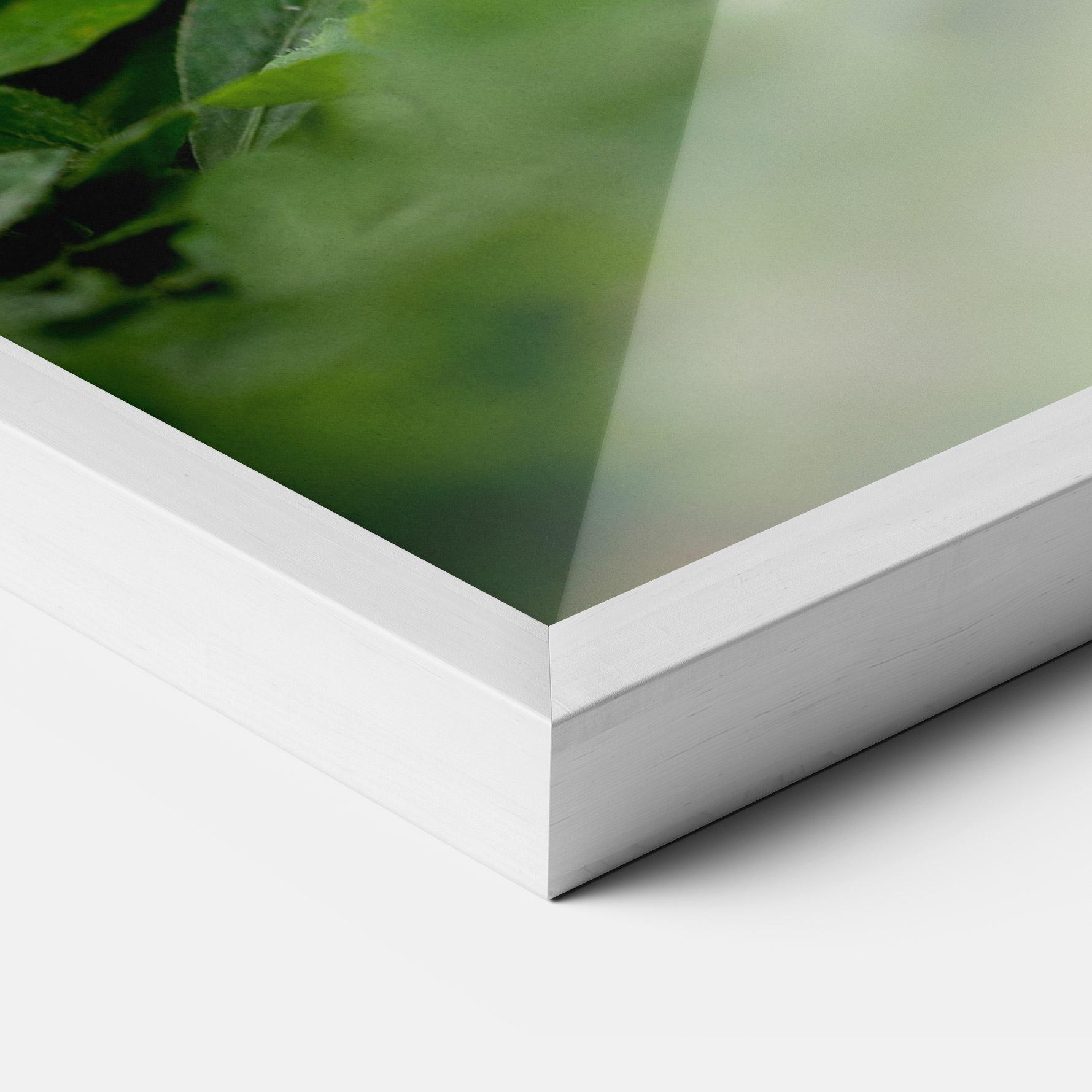 Keretezett Poszter White Black Bunny mockup 3