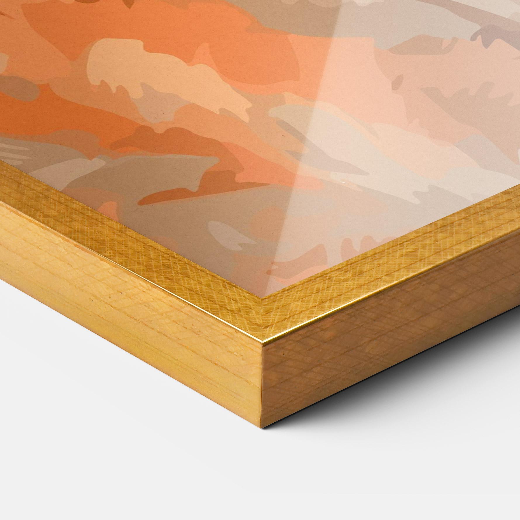 Keretezett Poszter Anime Rabbit mockup 3