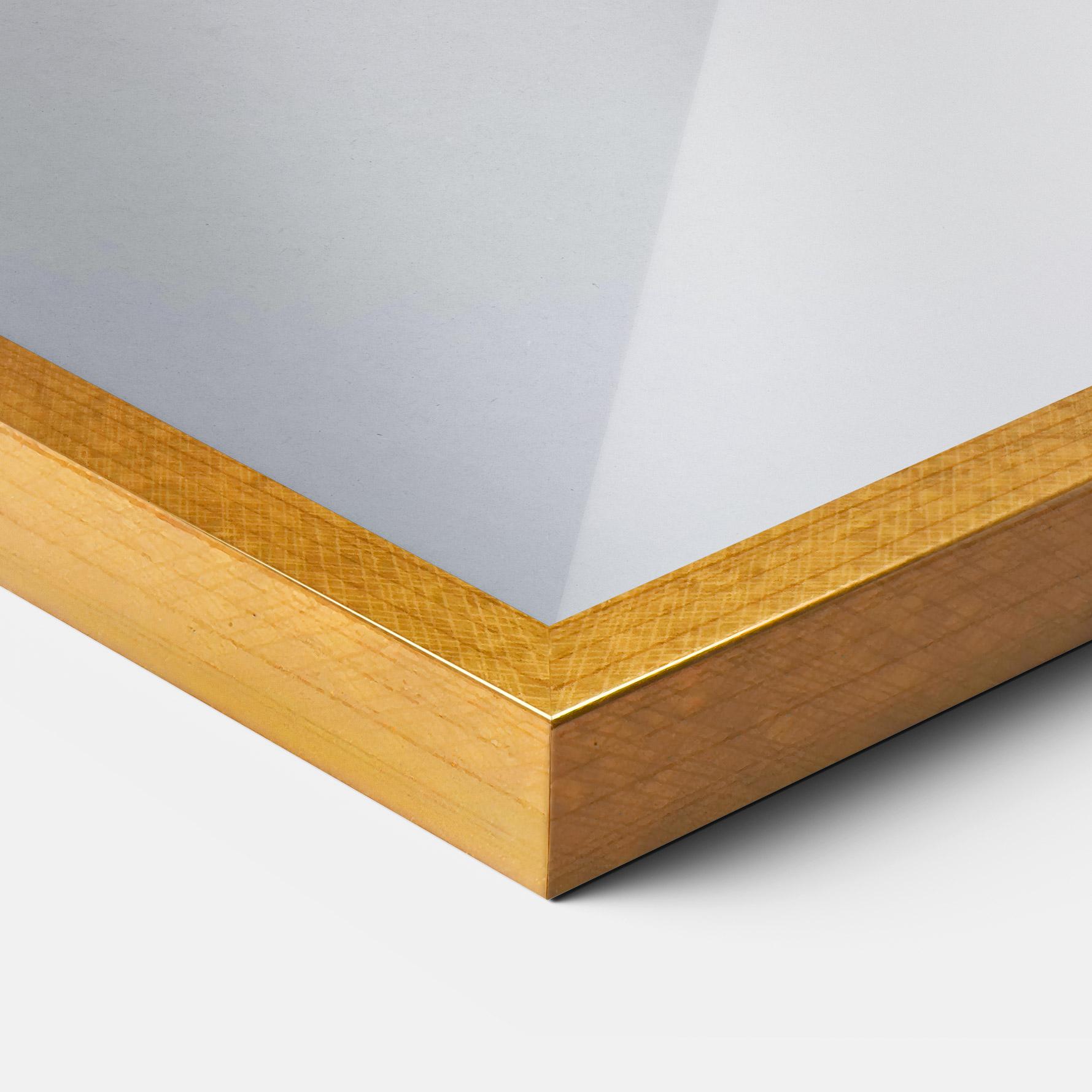 Keretezett Poszter Bunny In Snow mockup 3