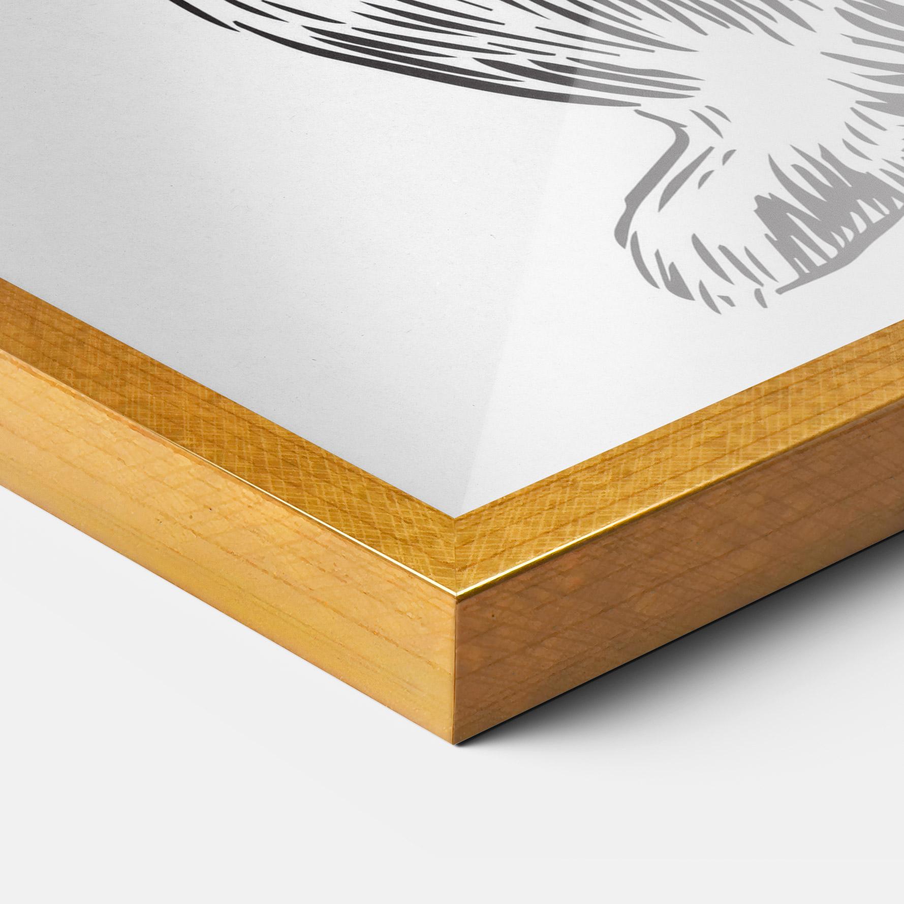 Keretezett Poszter Cute Bunny mockup 3