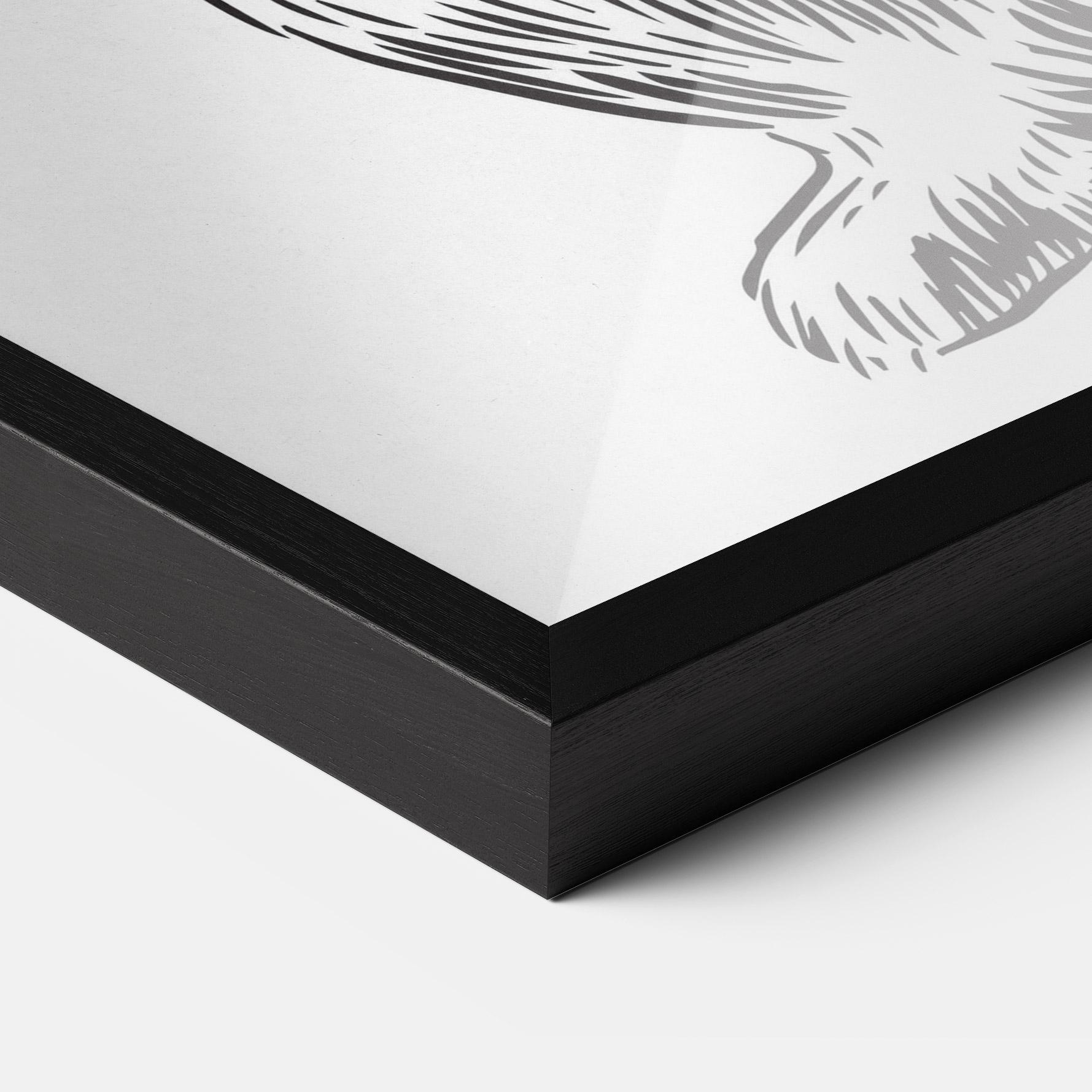 Keretezett Poszter Cute Bunny mockup 3