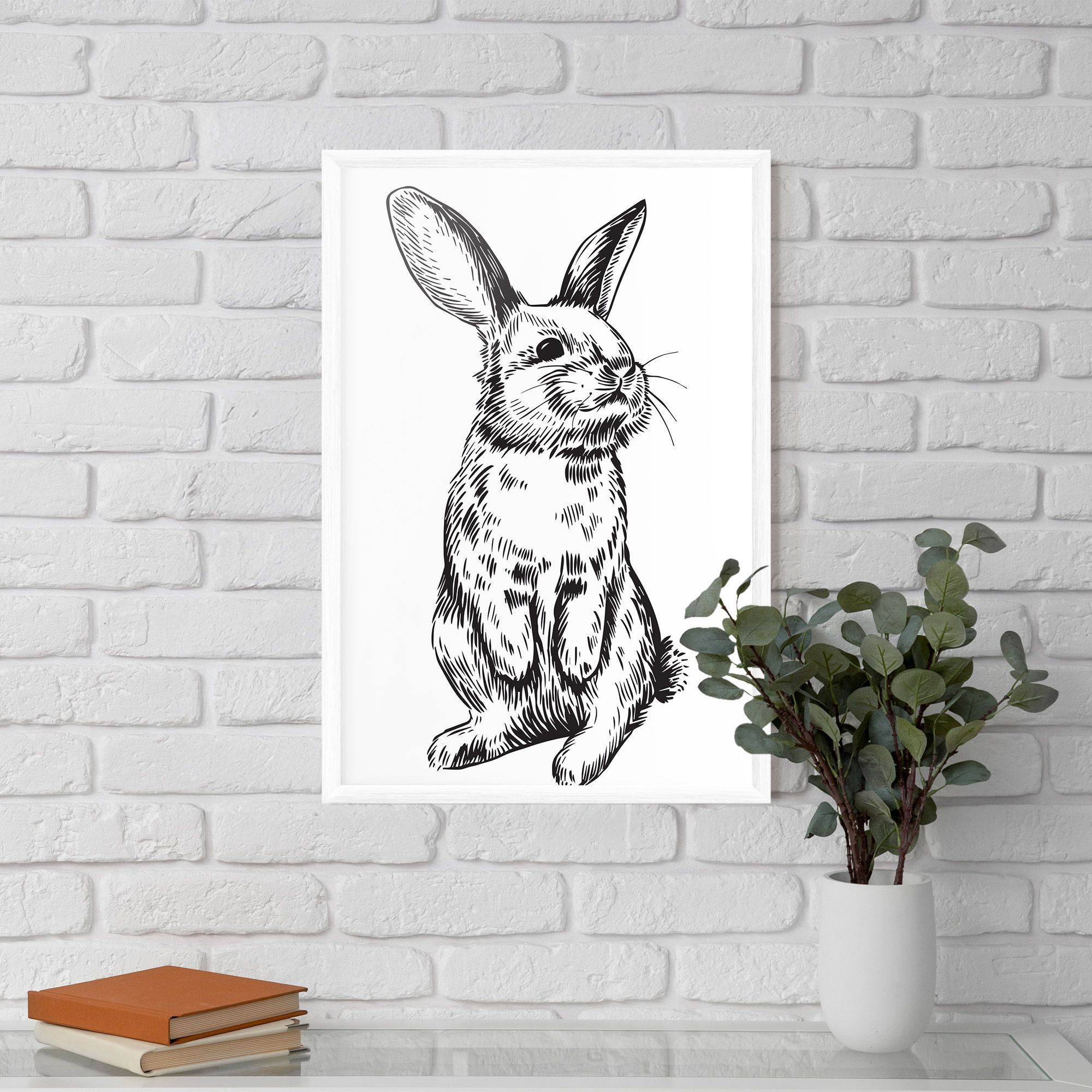 Cute Bunny mockup 5