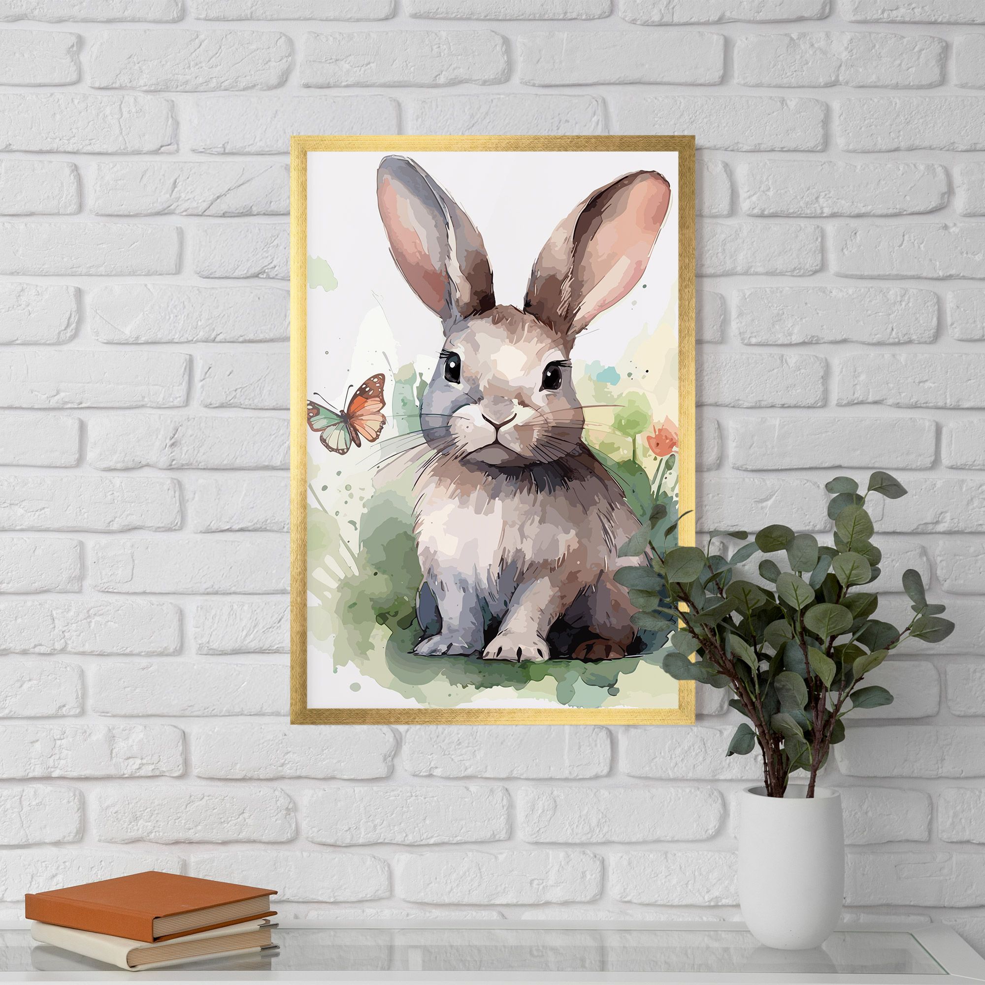 Pretty Bunny Art mockup 5